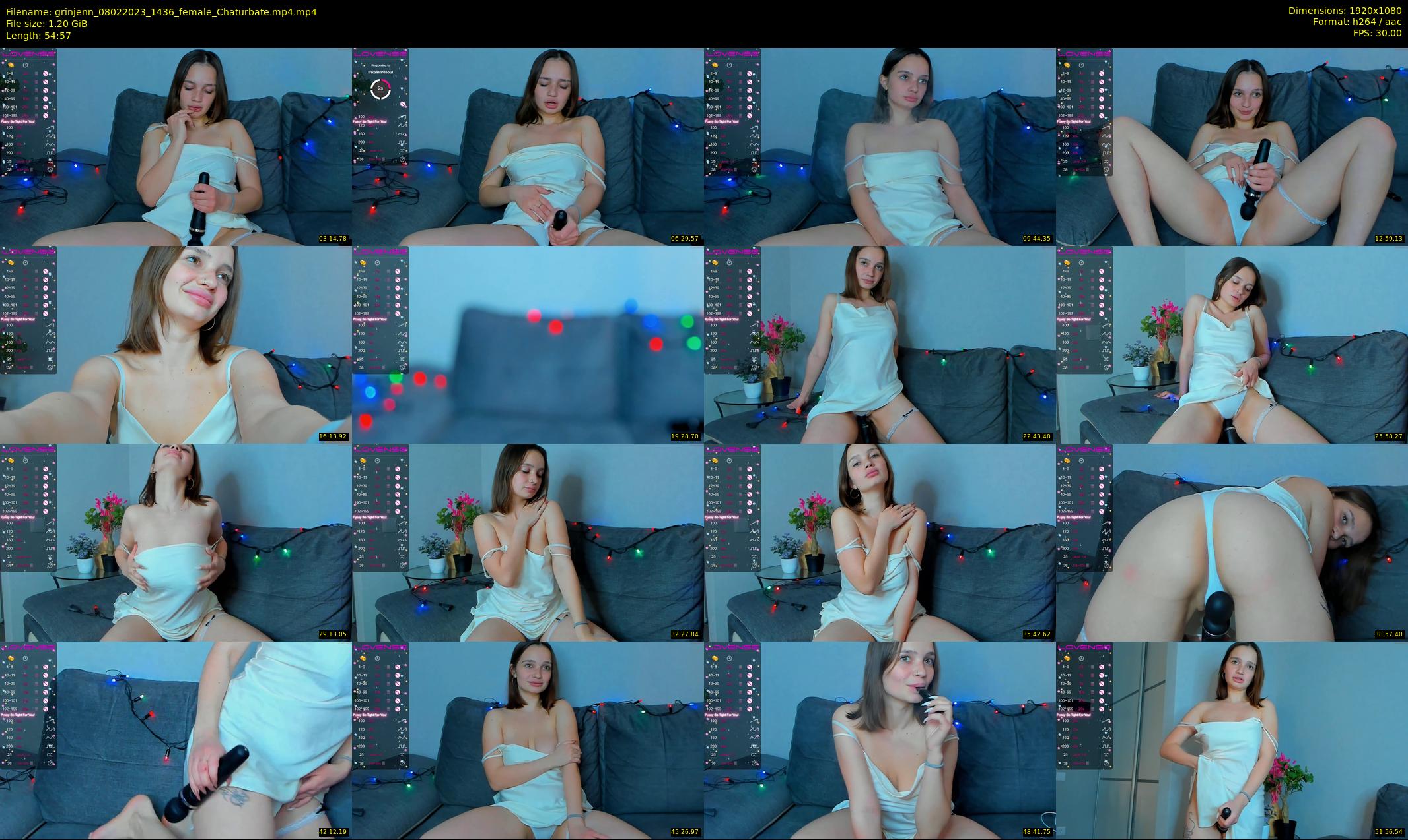 grinjenn — 55 minute Chaturbate female cam show recording, 1080p, Feb 8, 2023