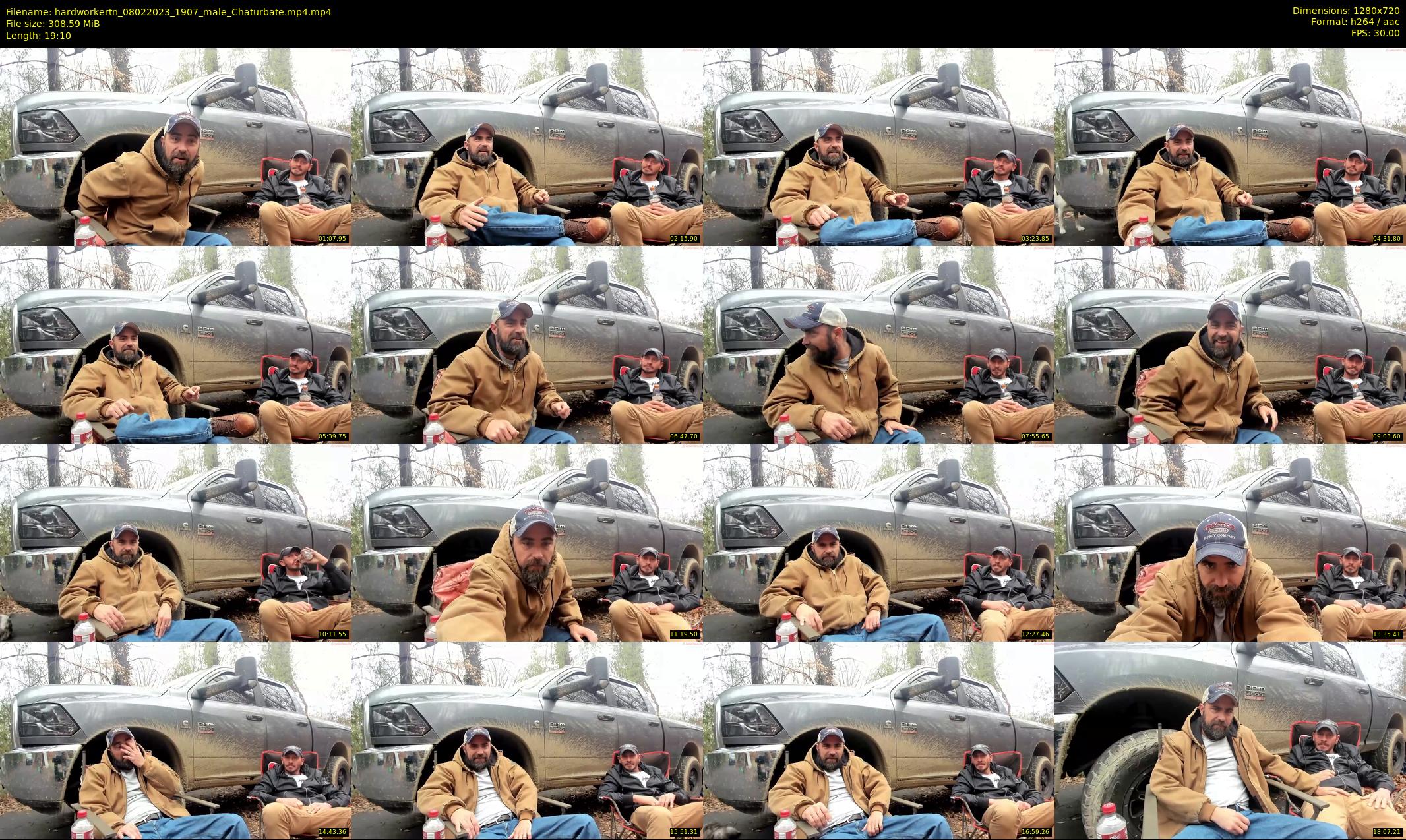 hardworkertn — 20 minute Chaturbate male cam show recording, 720p, Feb 8, 2023