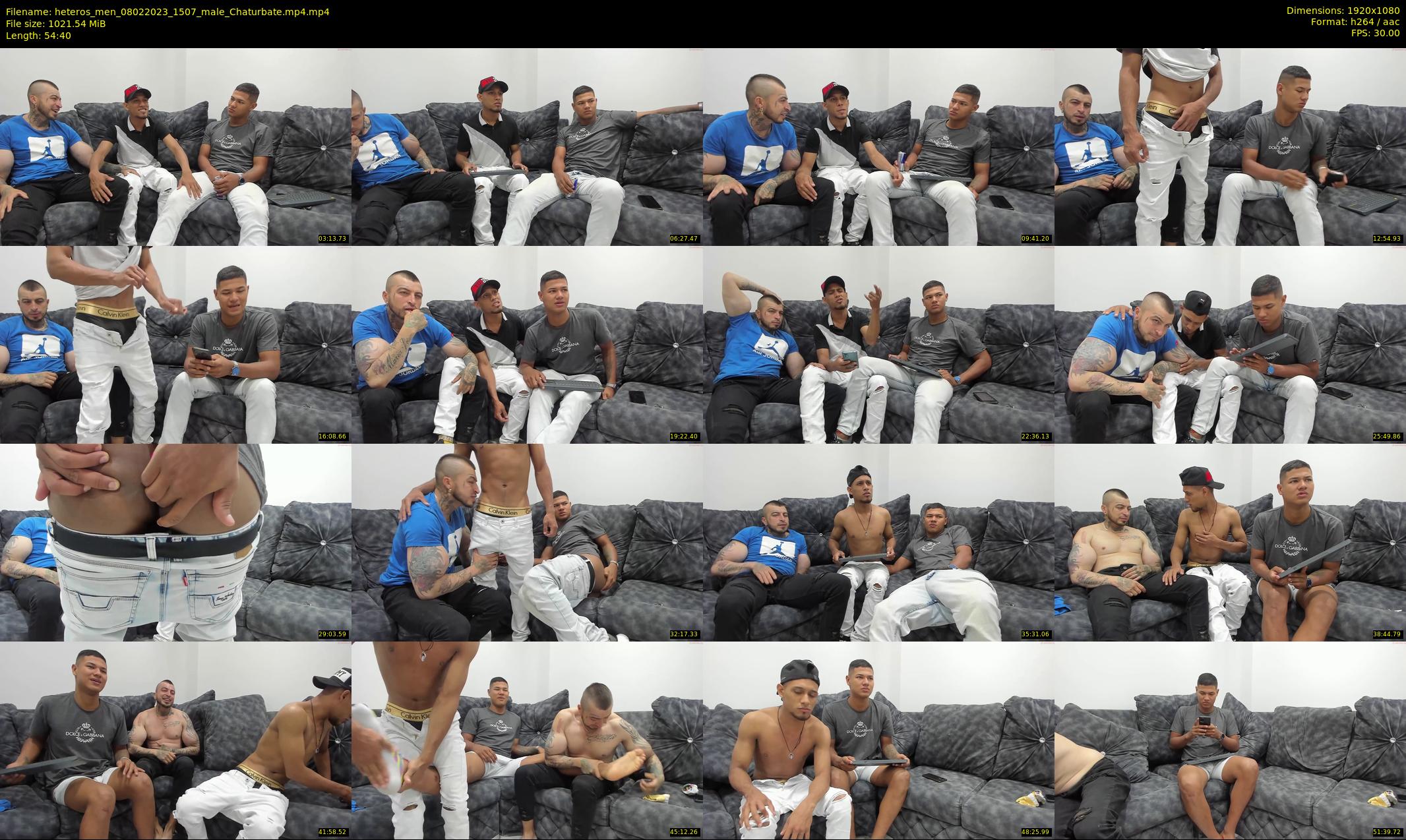 heteros_men — 55 minute Chaturbate male cam show recording, 1080p, Feb 8, 2023