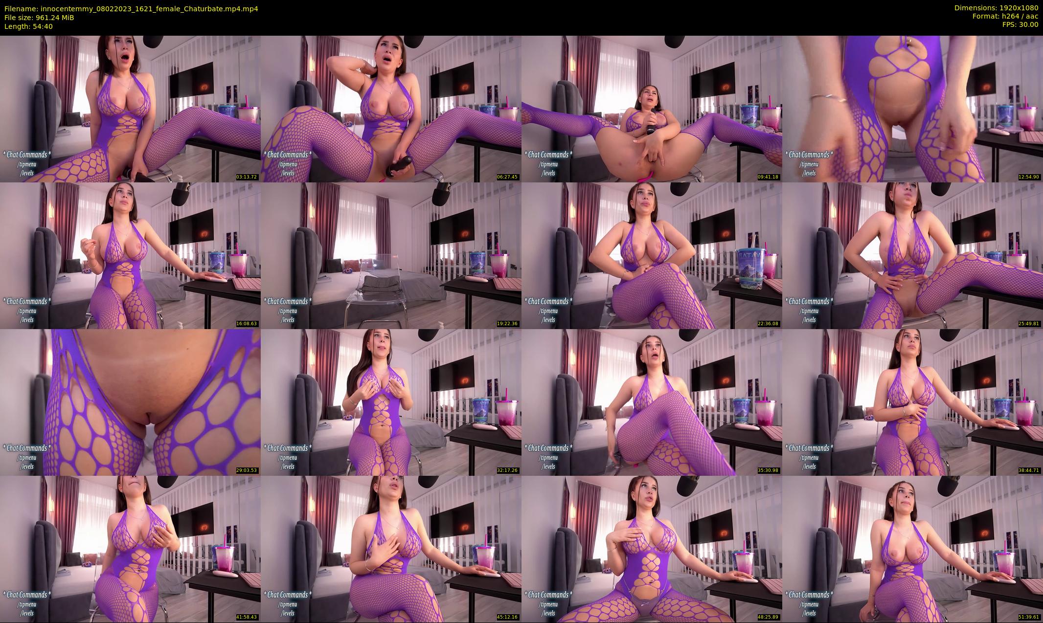 innocentemmy — 55 minute Chaturbate female cam show recording, 1080p, Feb 8, 2023