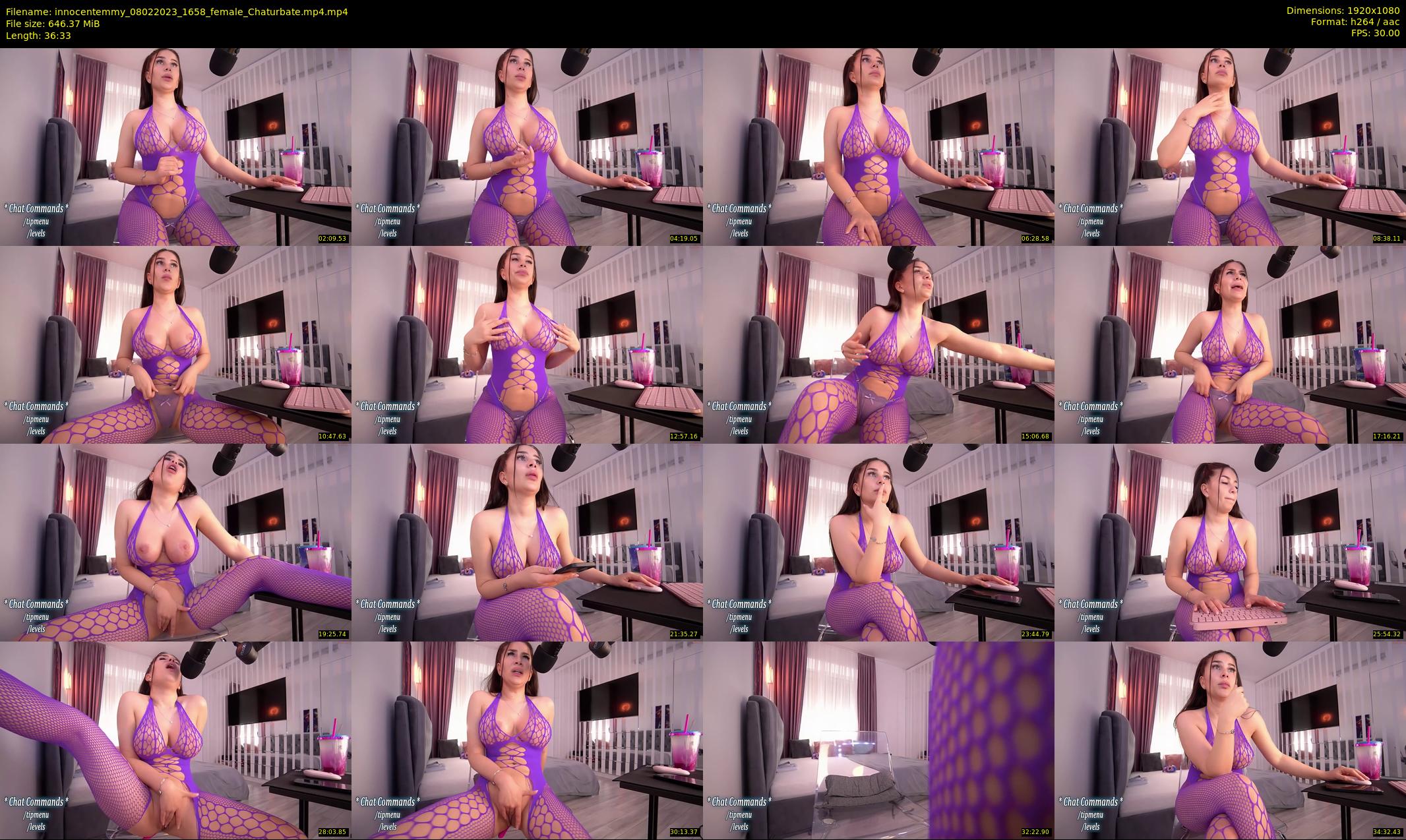 innocentemmy — 37 minute Chaturbate female cam show recording, 1080p, Feb 8, 2023