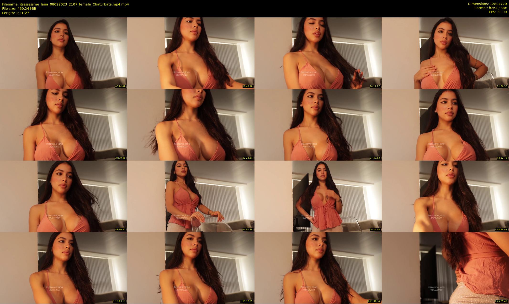 itsssssssme_lana — 92 minute Chaturbate female cam show recording, 720p, Feb 8, 2023