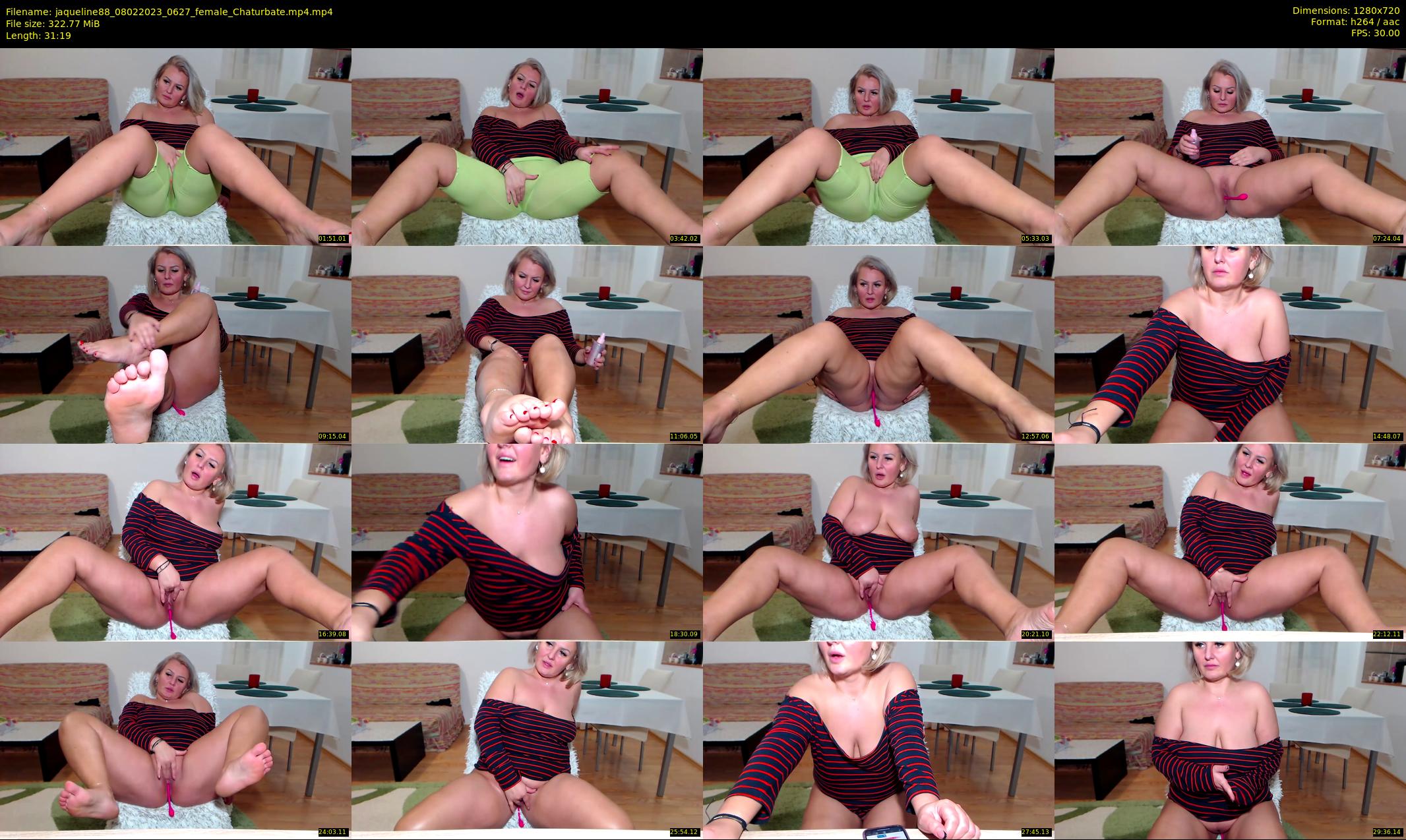 jaqueline88 — 32 minute Chaturbate female cam show recording, 720p, Feb 8, 2023