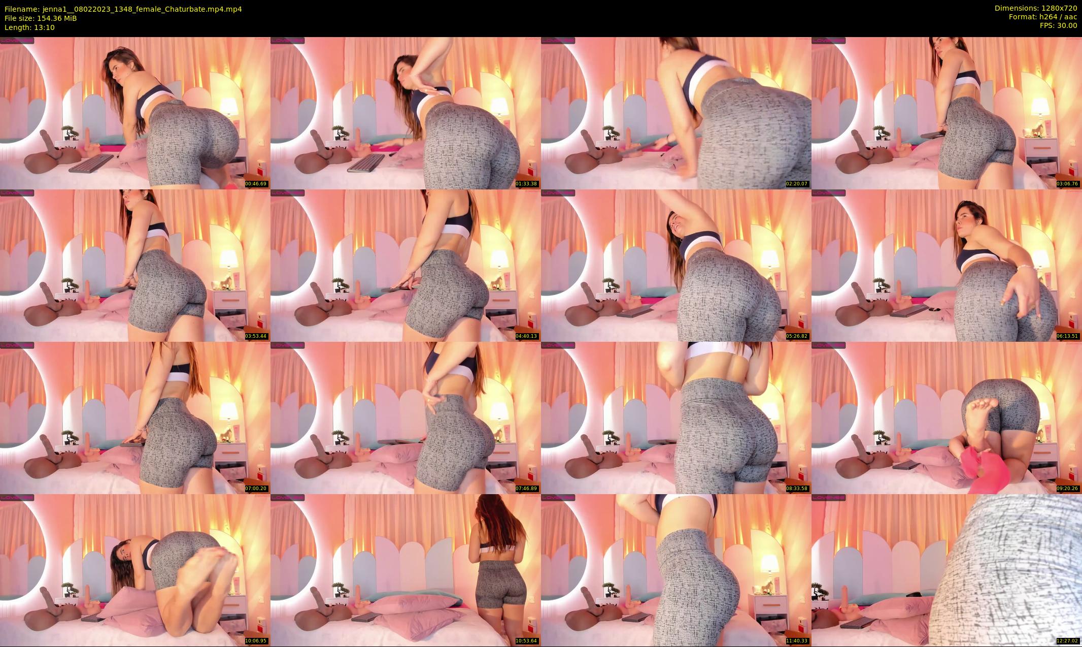jenna1_ — 14 minute Chaturbate female cam show recording, 720p, Feb 8, 2023