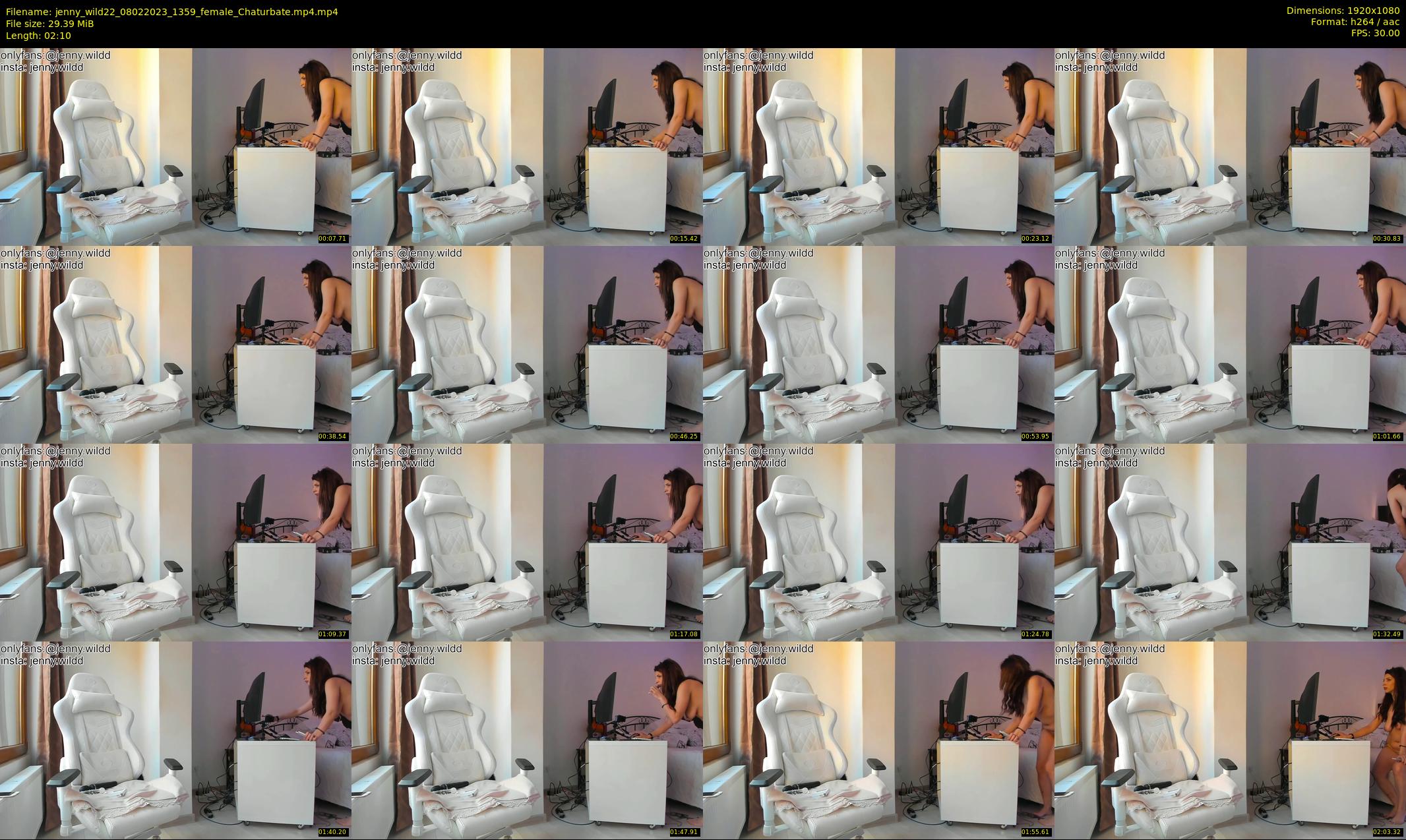 jenny_wild22 — 3 minute Chaturbate female cam show recording, 1080p, Feb 8, 2023