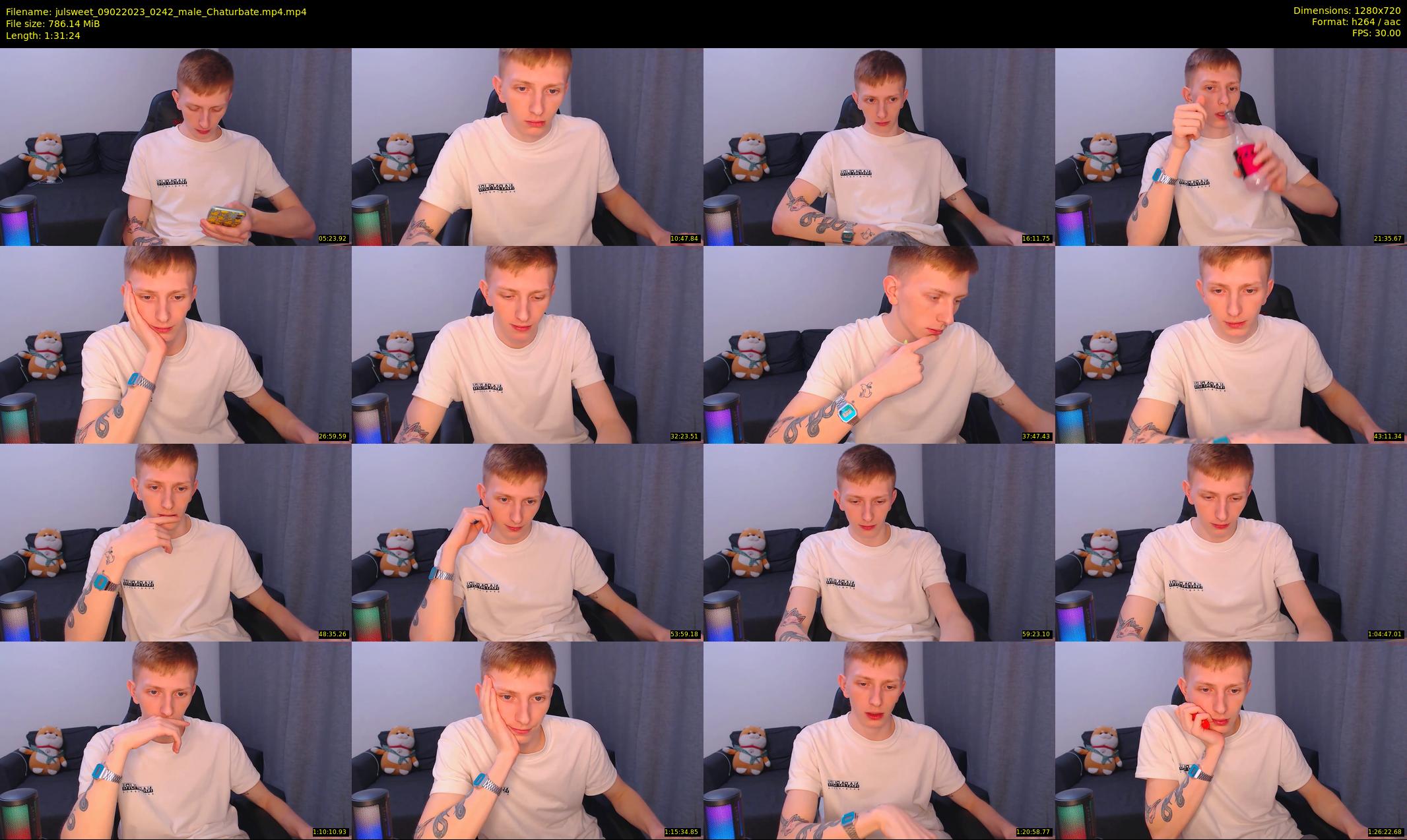 julsweet — 92 minute Chaturbate male cam show recording, 720p, Feb 9, 2023