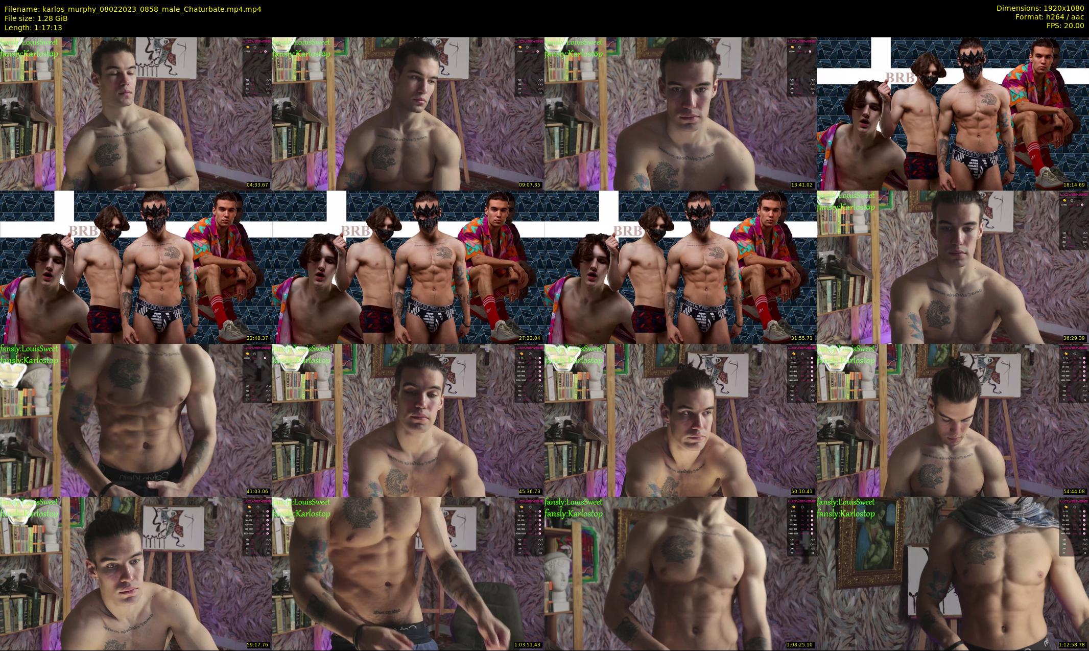 karlos_murphy — 78 minute Chaturbate male cam show recording, 1080p, Feb 8, 2023