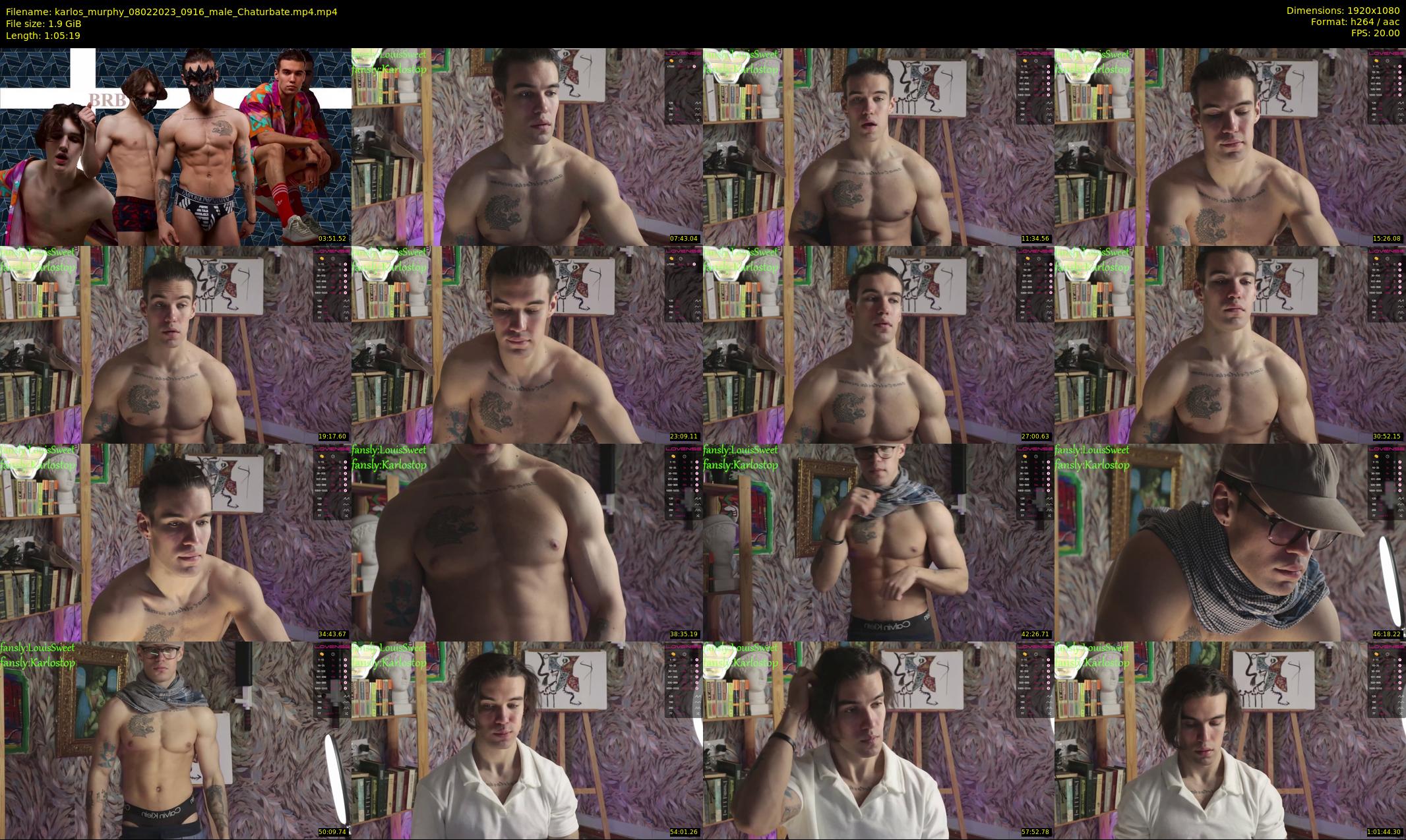 karlos_murphy — 66 minute Chaturbate male cam show recording, 1080p, Feb 8, 2023