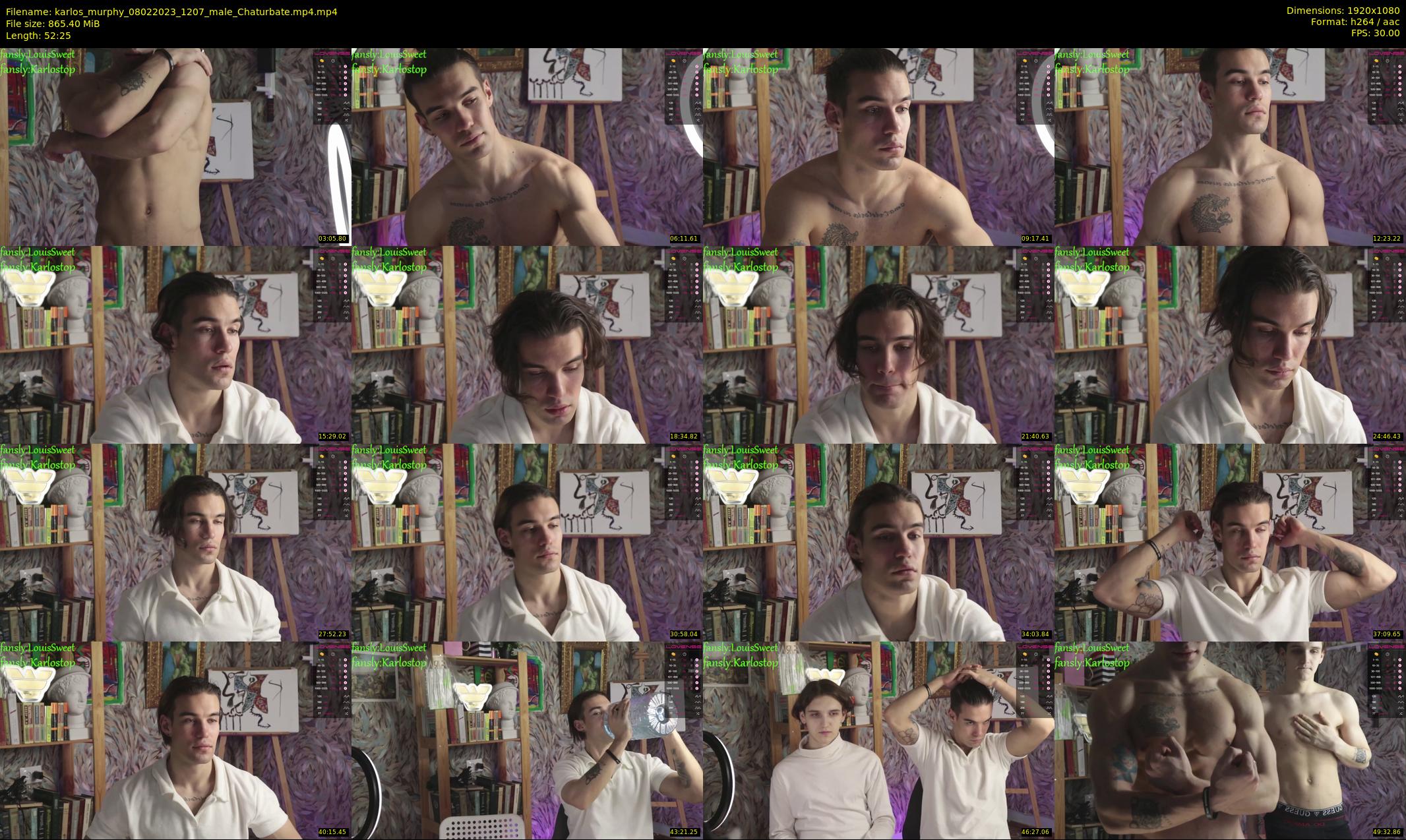 karlos_murphy — 53 minute Chaturbate male cam show recording, 1080p, Feb 8, 2023