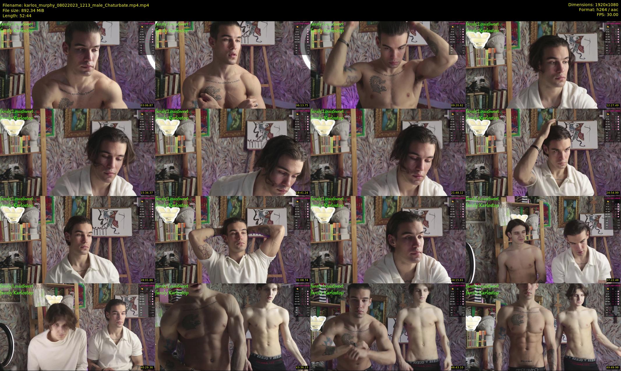 karlos_murphy — 53 minute Chaturbate male cam show recording, 1080p, Feb 8, 2023