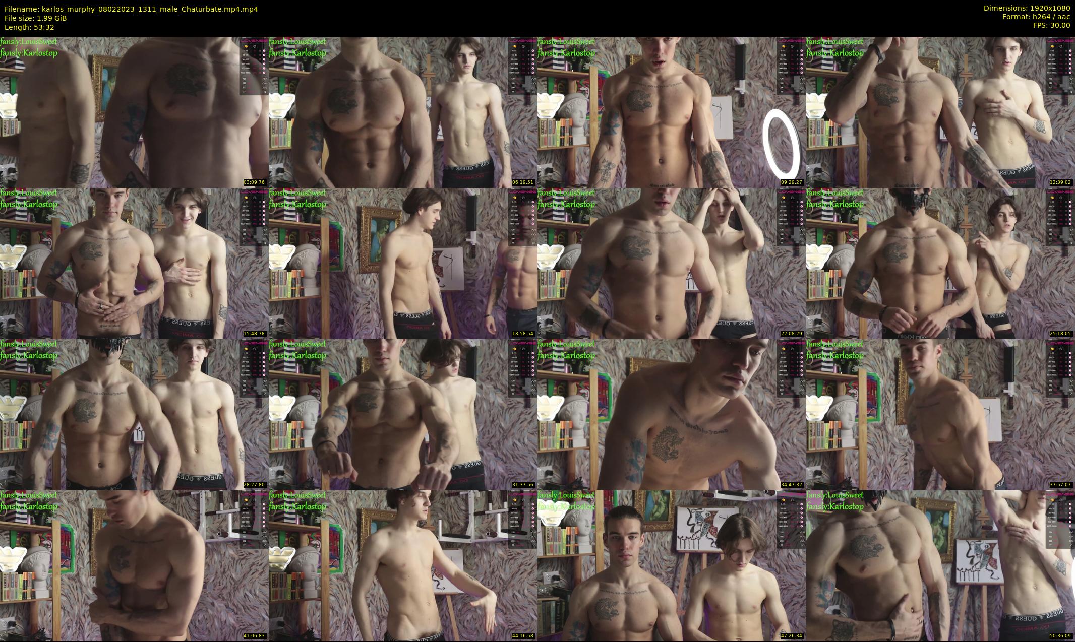 karlos_murphy — 54 minute Chaturbate male cam show recording, 1080p, Feb 8, 2023