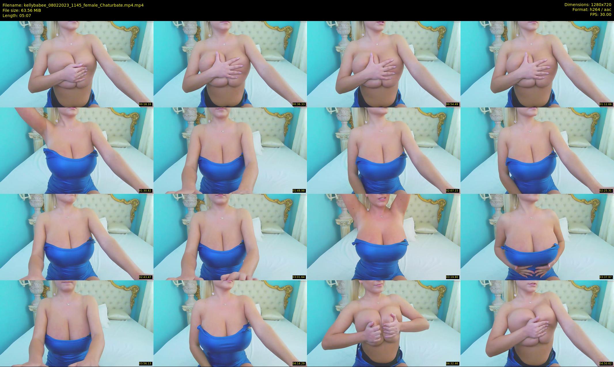 kellybabee — 6 minute Chaturbate female cam show recording, 720p, Feb 8, 2023