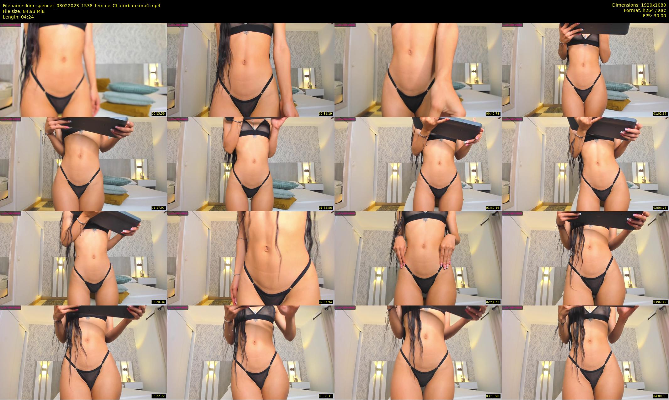 kim_spencer — 5 minute Chaturbate female cam show recording, 1080p, Feb 8, 2023