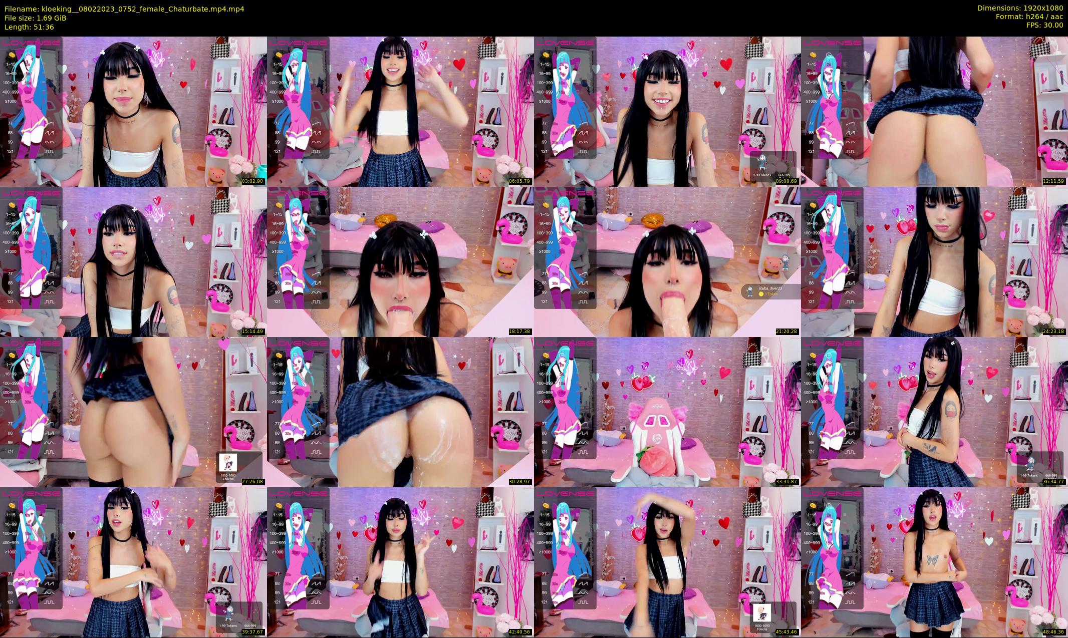 kloeking_ — 52 minute Chaturbate female cam show recording, 1080p, Feb 8, 2023