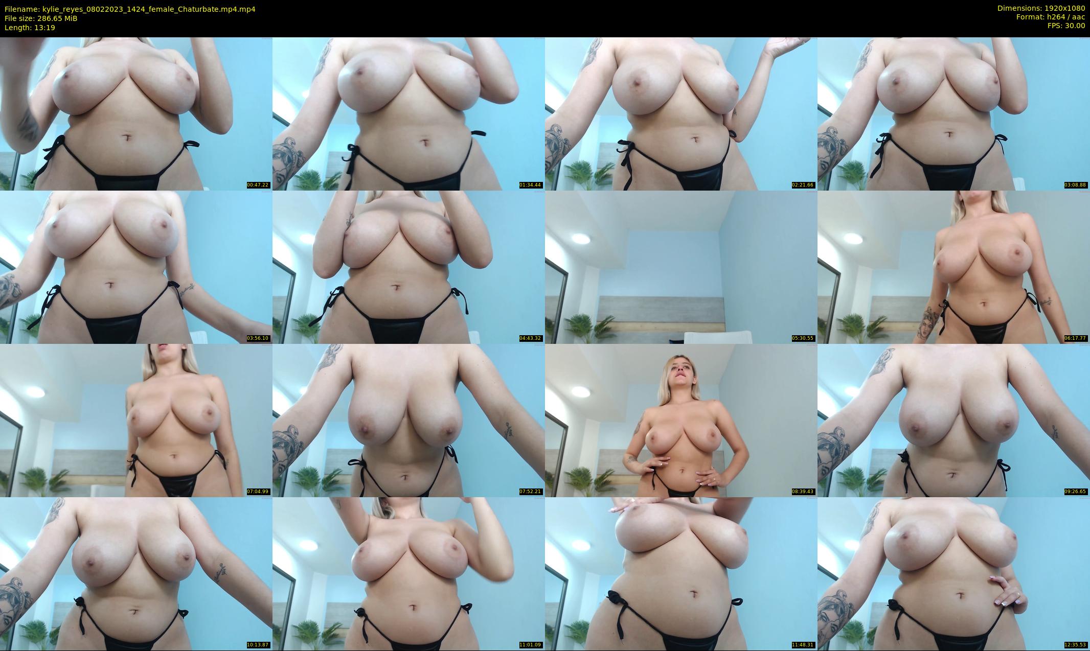 kylie_reyes — 14 minute Chaturbate female cam show recording, 1080p, Feb 8, 2023