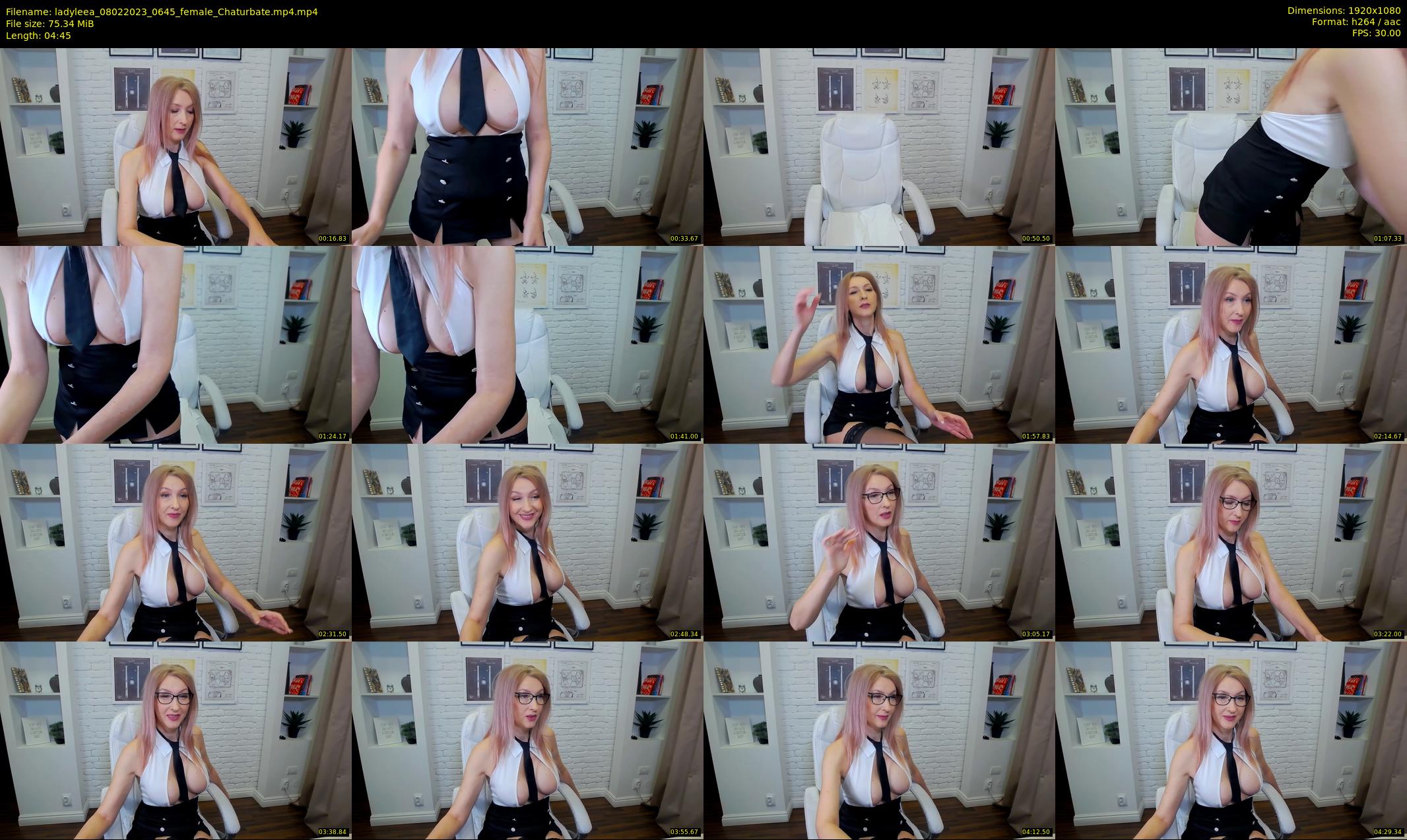 ladyleea — 5 minute Chaturbate female cam show recording, 1080p, Feb 8, 2023