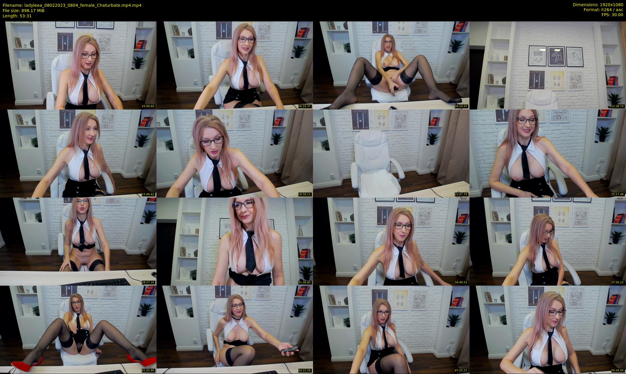 ladyleea — 54 minute Chaturbate female cam show recording, 1080p, Feb 8, 2023