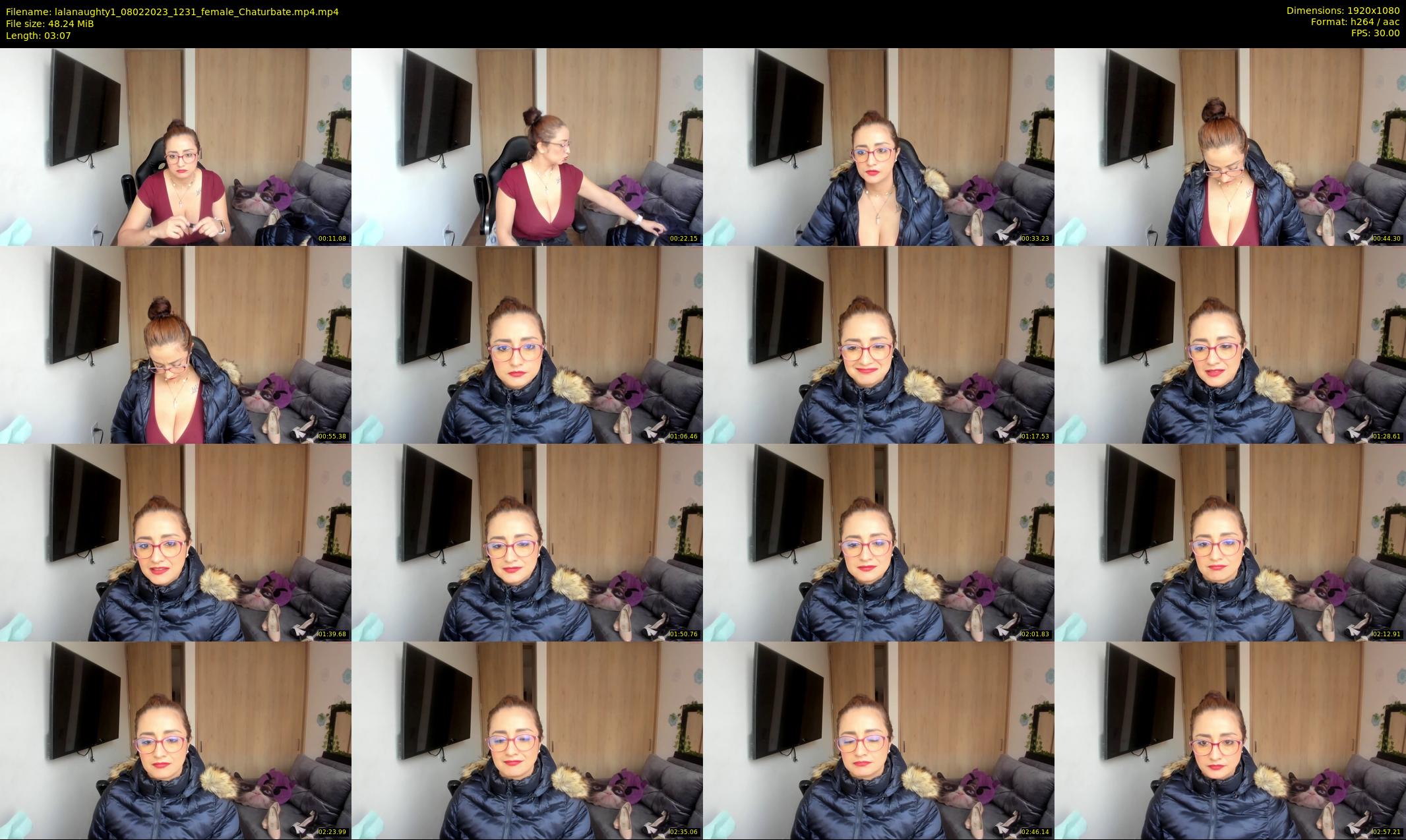 lalanaughty1 — 4 minute Chaturbate female cam show recording, 1080p, Feb 8, 2023