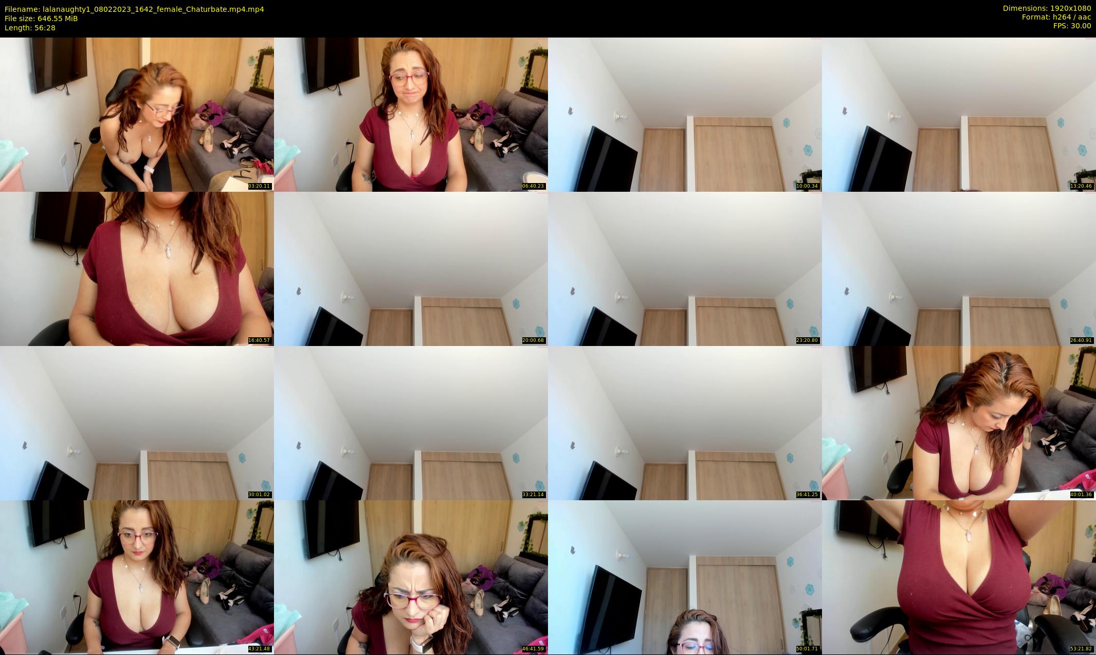 lalanaughty1 — 57 minute Chaturbate female cam show recording, 1080p, Feb 8, 2023