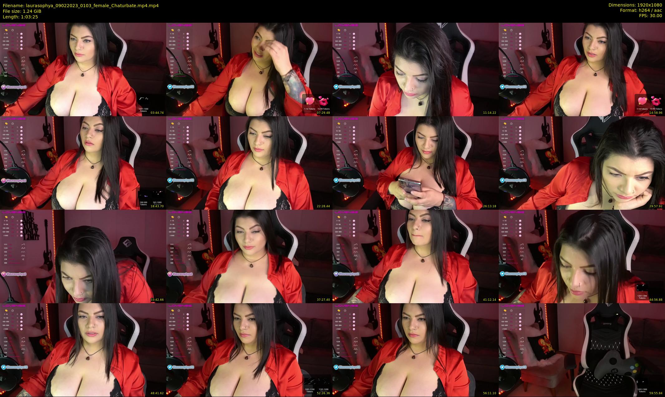 laurasophya — 64 minute Chaturbate female cam show recording, 1080p, Feb 9, 2023