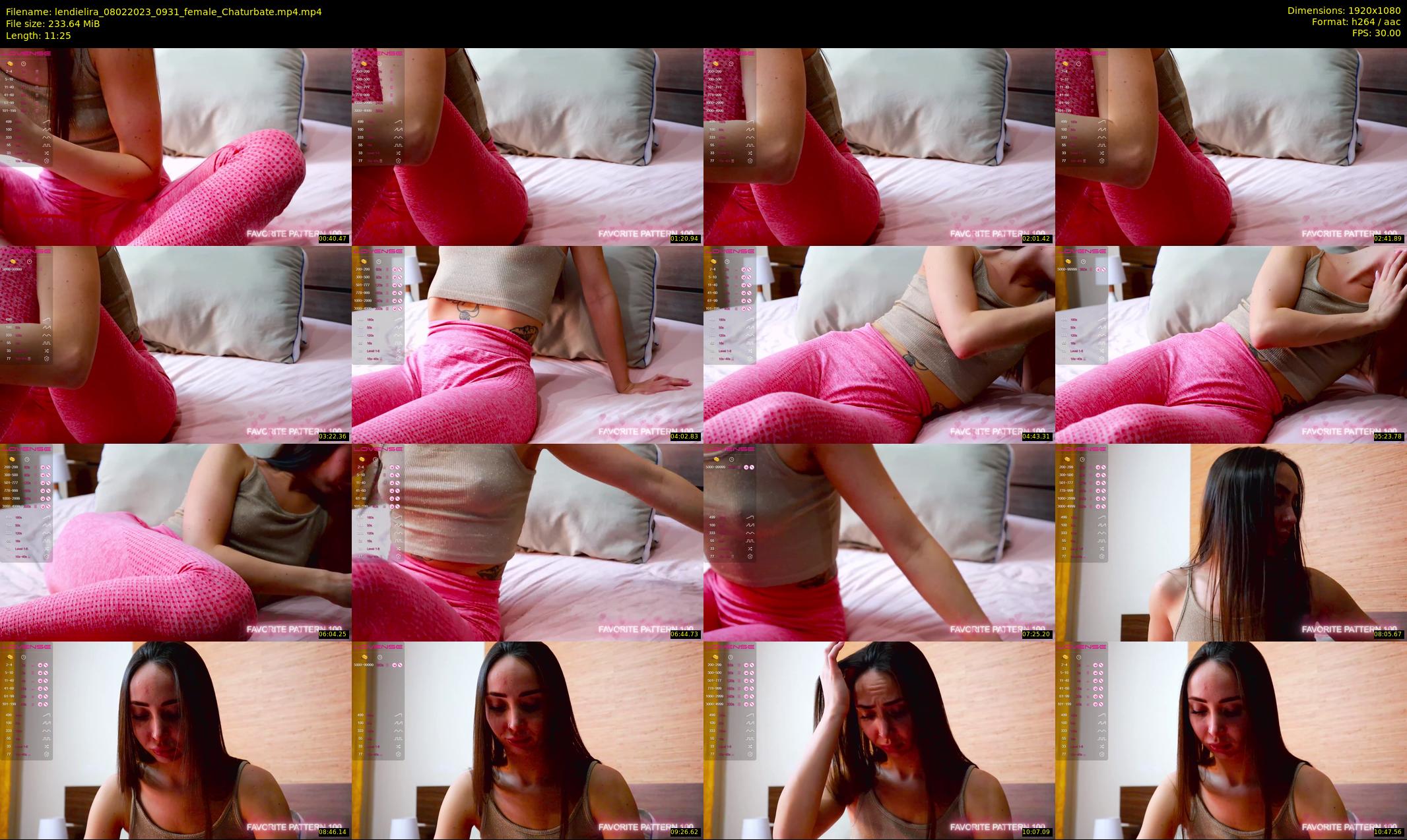 lendielira — 12 minute Chaturbate female cam show recording, 1080p, Feb 8, 2023