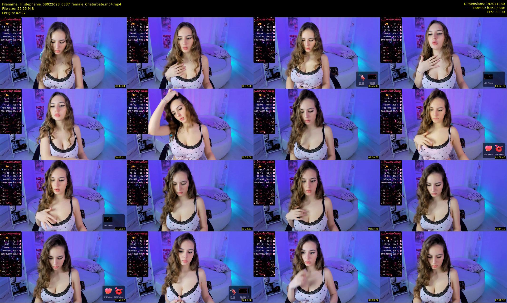 lil_stephanie — 3 minute Chaturbate female cam show recording, 1080p, Feb 8, 2023