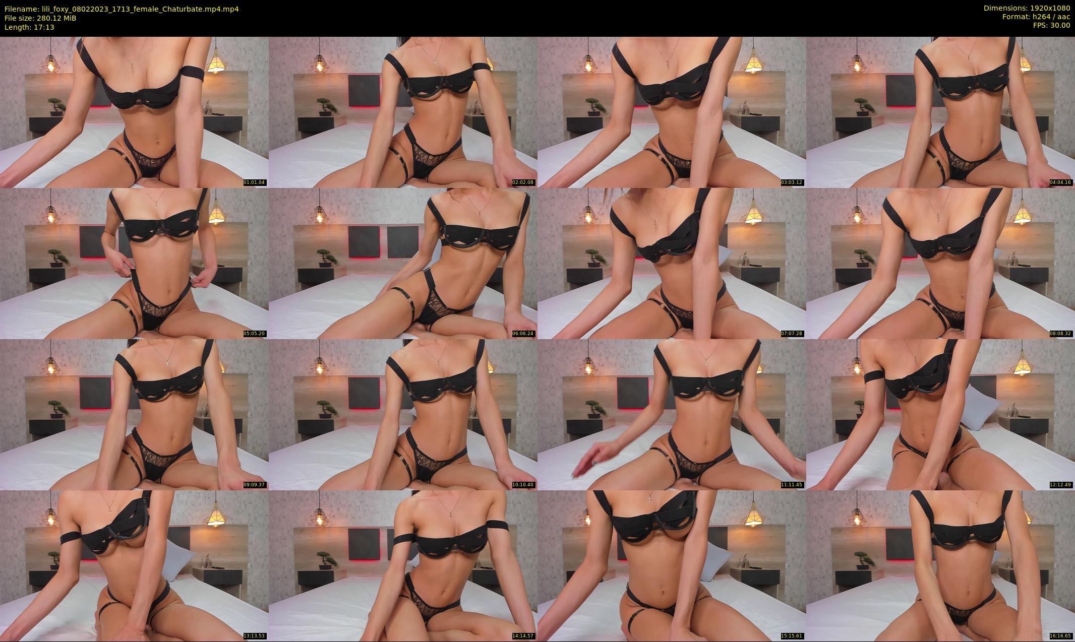 lili_foxy — 18 minute Chaturbate female cam show recording, 1080p, Feb 8, 2023