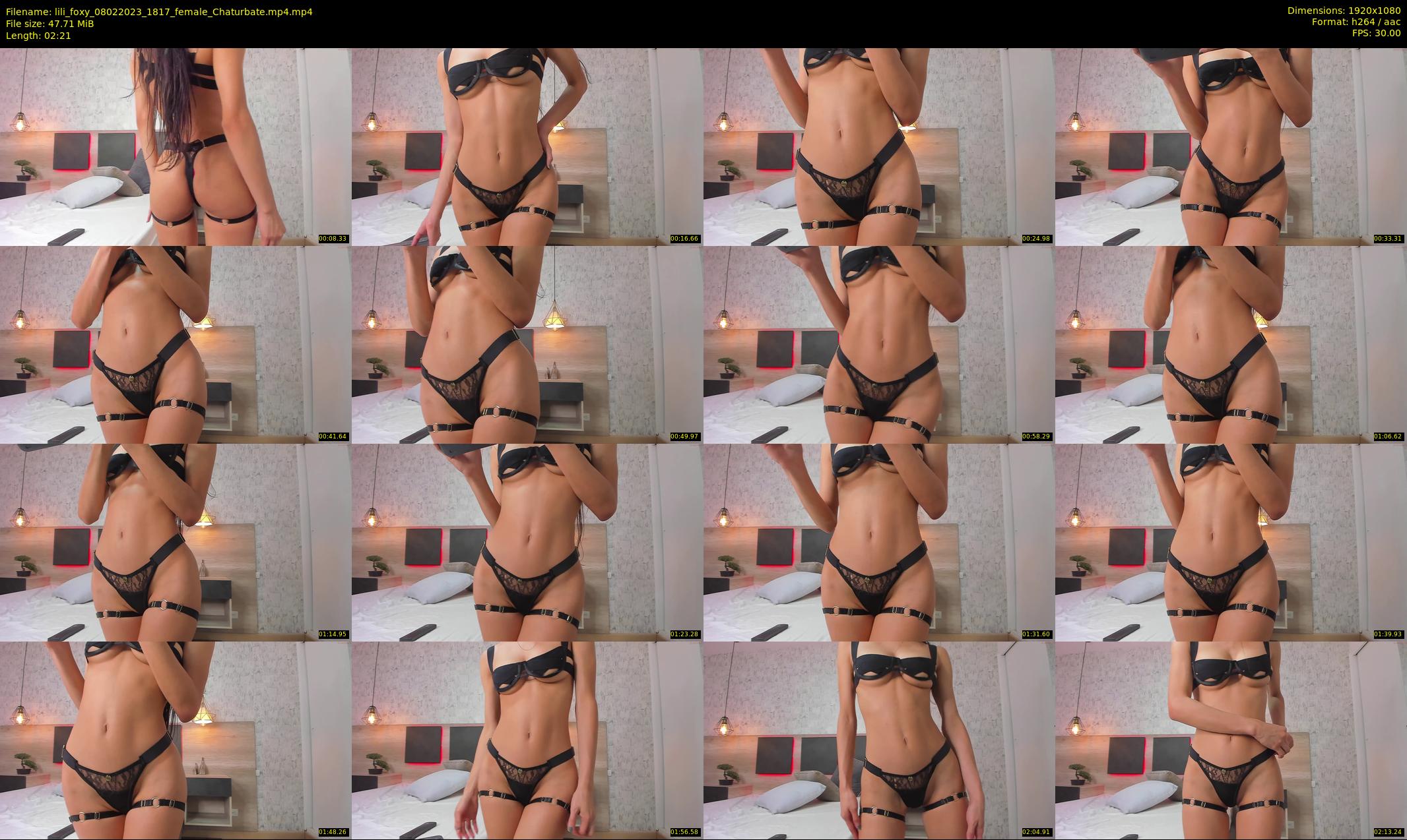lili_foxy — 3 minute Chaturbate female cam show recording, 1080p, Feb 8, 2023