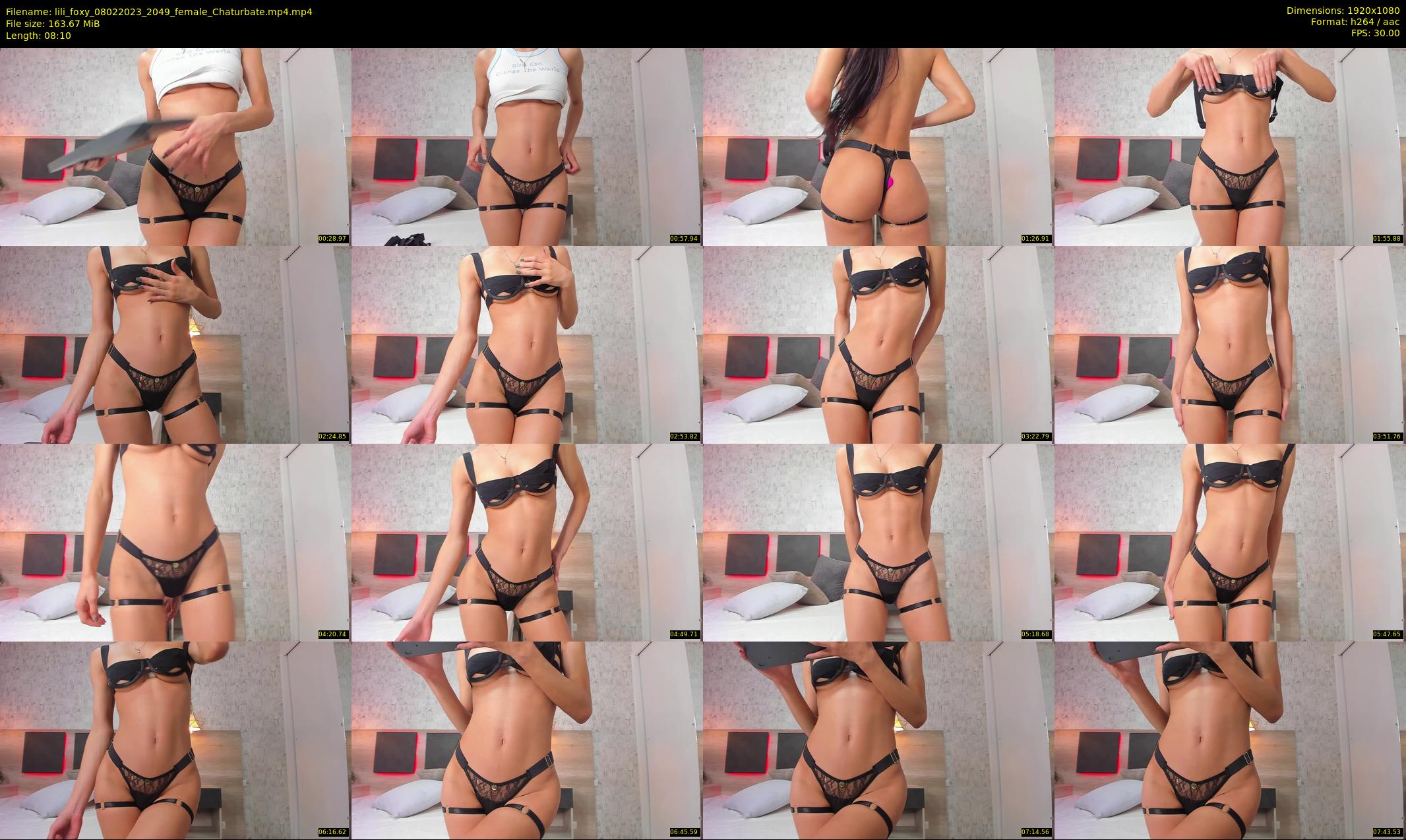 lili_foxy — 9 minute Chaturbate female cam show recording, 1080p, Feb 8, 2023