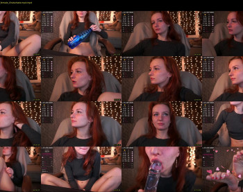 lubafox — 54 minute Chaturbate female cam show recording, 1080p, Feb 8, 2023
