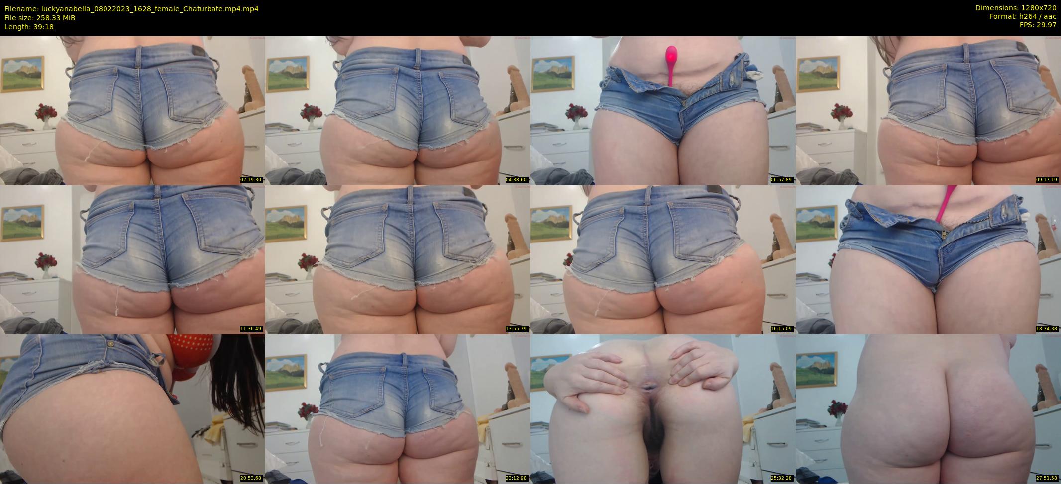luckyanabella — 40 minute Chaturbate female cam show recording, 720p, Feb 8, 2023