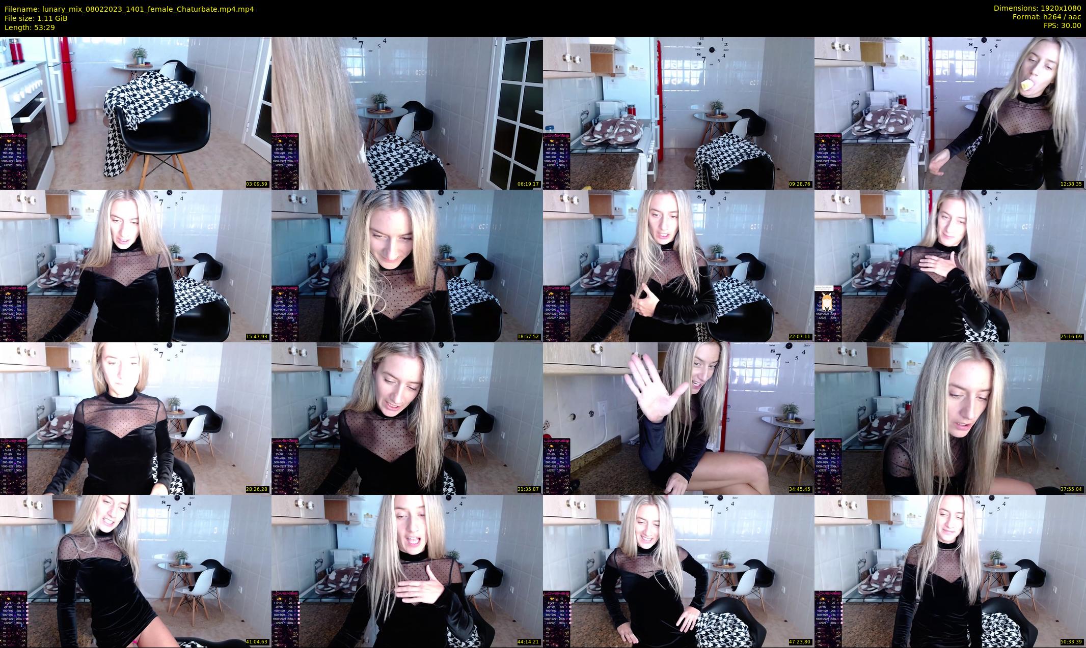 lunary_mix — 54 minute Chaturbate couple cam show recording, 1080p, Feb 8, 2023