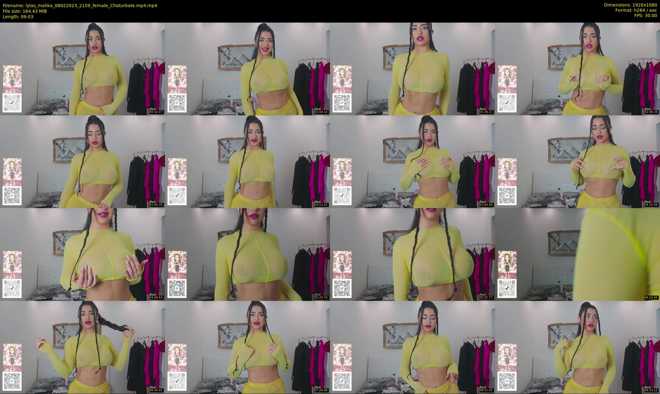 lylas_malika — 10 minute Chaturbate female cam show recording, 1080p, Feb 8, 2023
