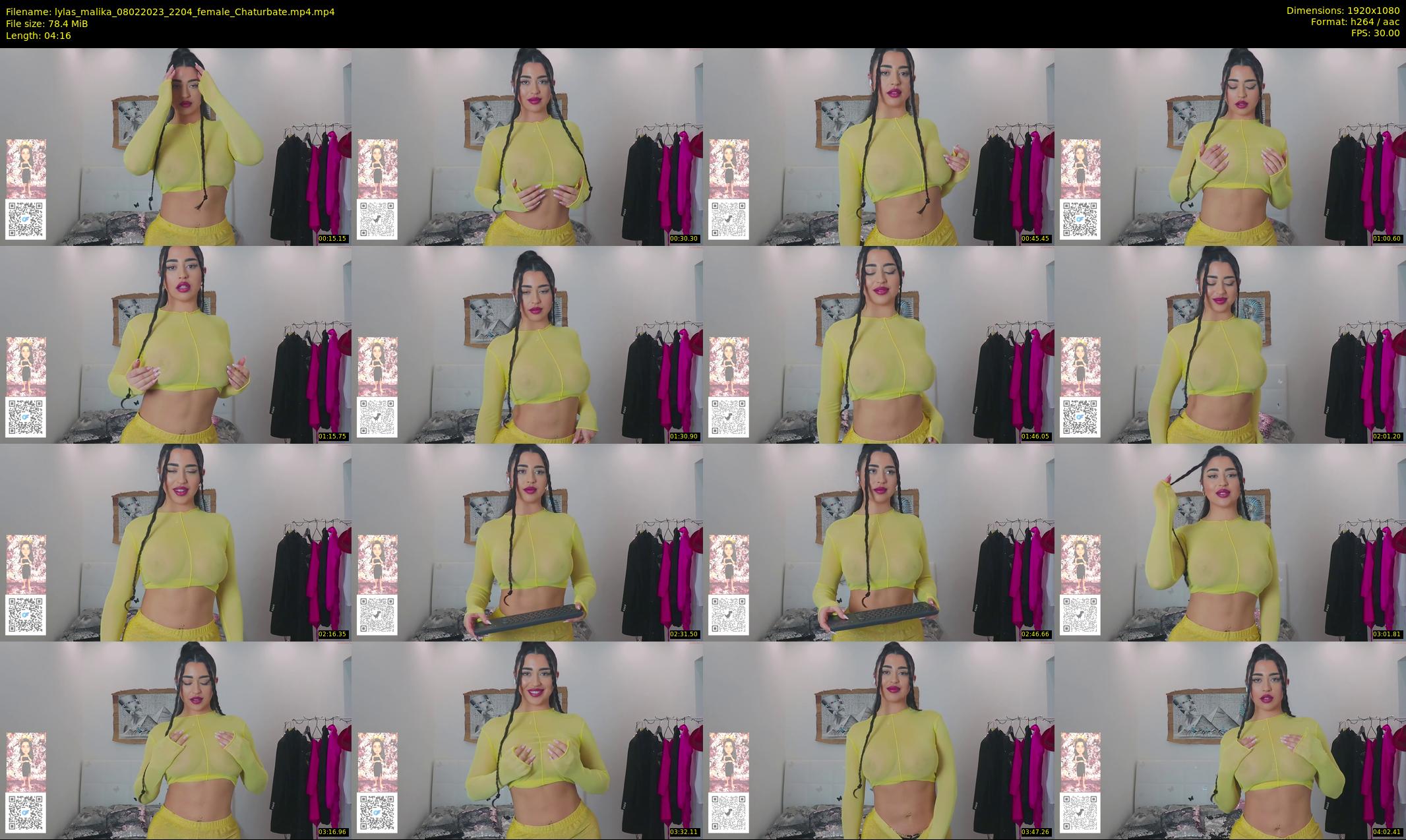 lylas_malika — 5 minute Chaturbate female cam show recording, 1080p, Feb 8, 2023