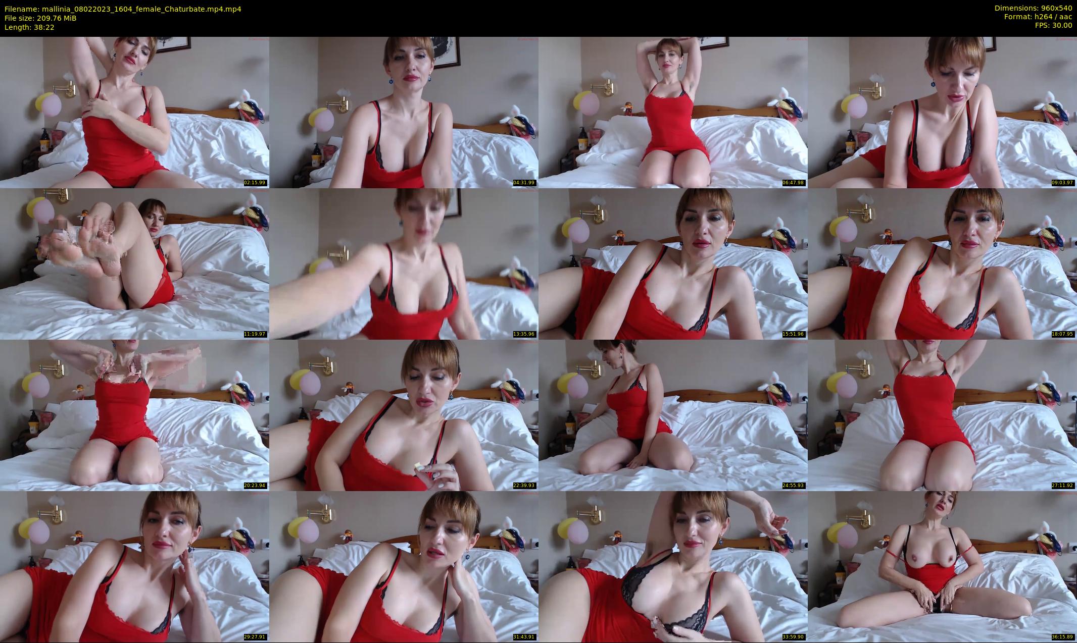mallinia — 39 minute Chaturbate female cam show recording, 480p, Feb 8, 2023