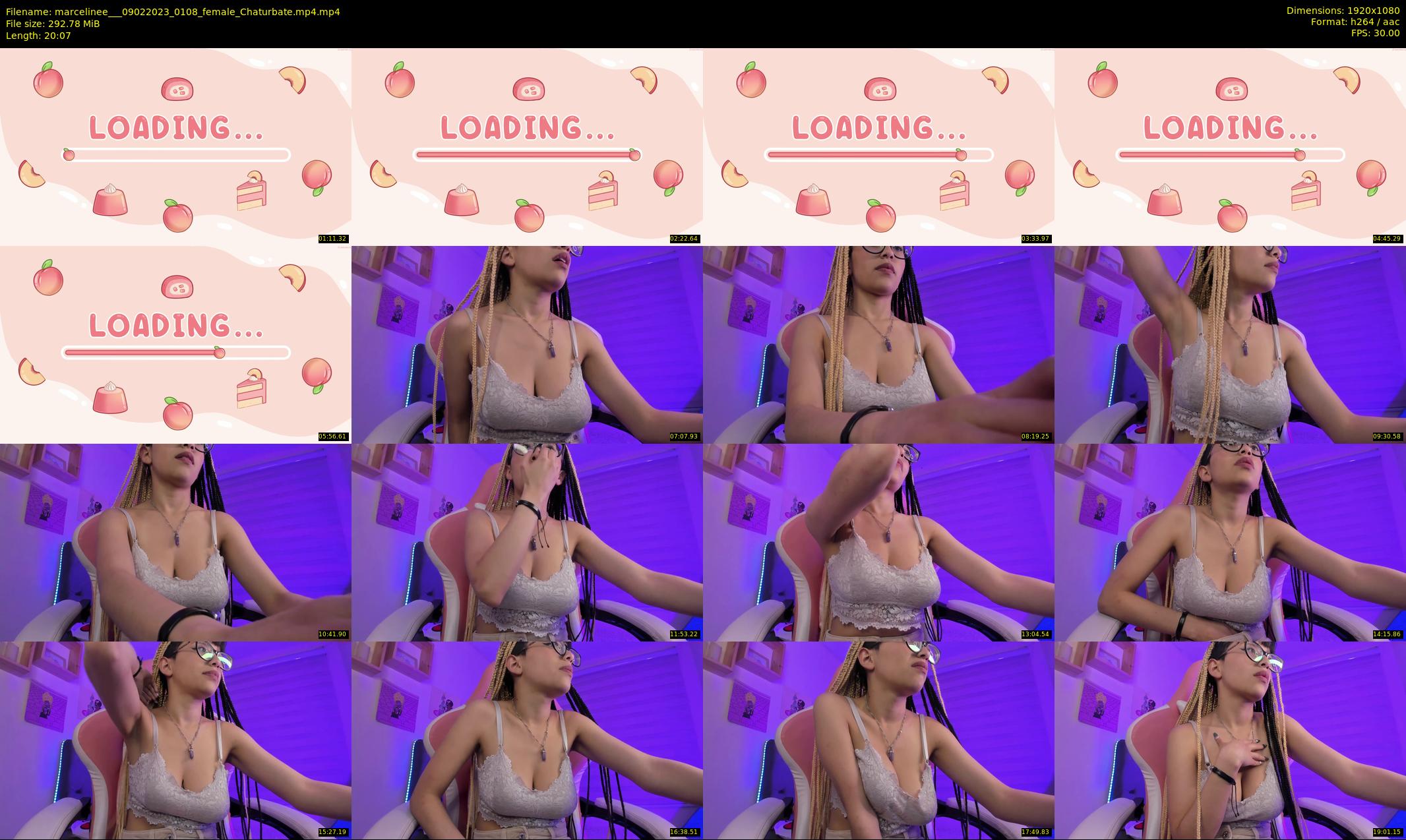 marcelinee__ — 21 minute Chaturbate female cam show recording, 1080p, Feb 9, 2023