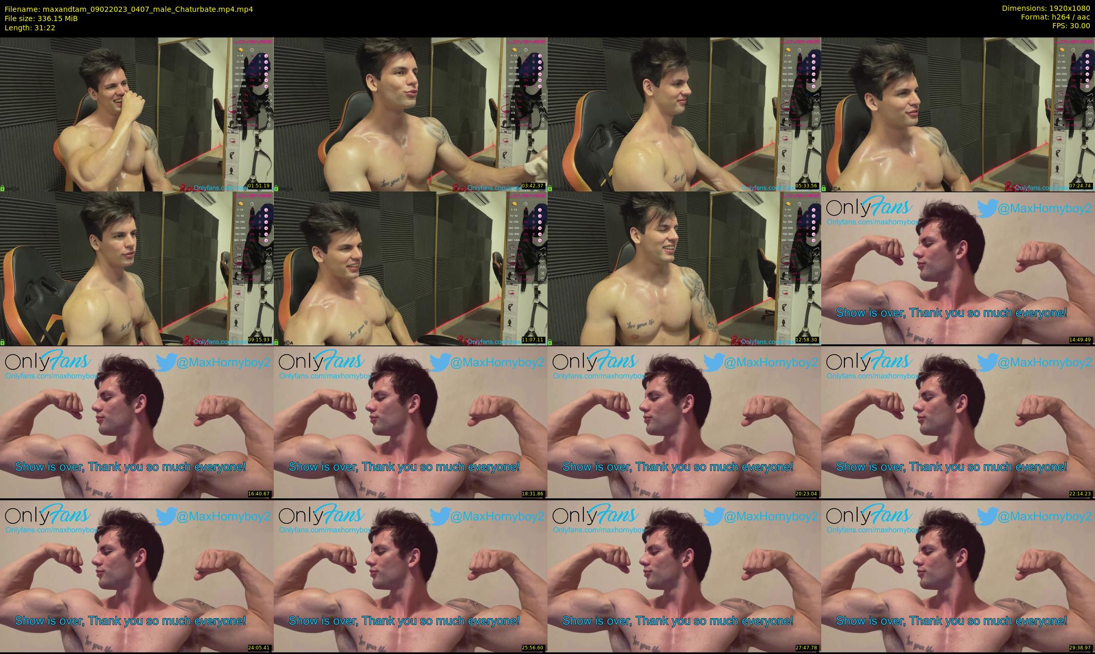 maxandtam — 32 minute Chaturbate couple cam show recording, 1080p, Feb 9, 2023