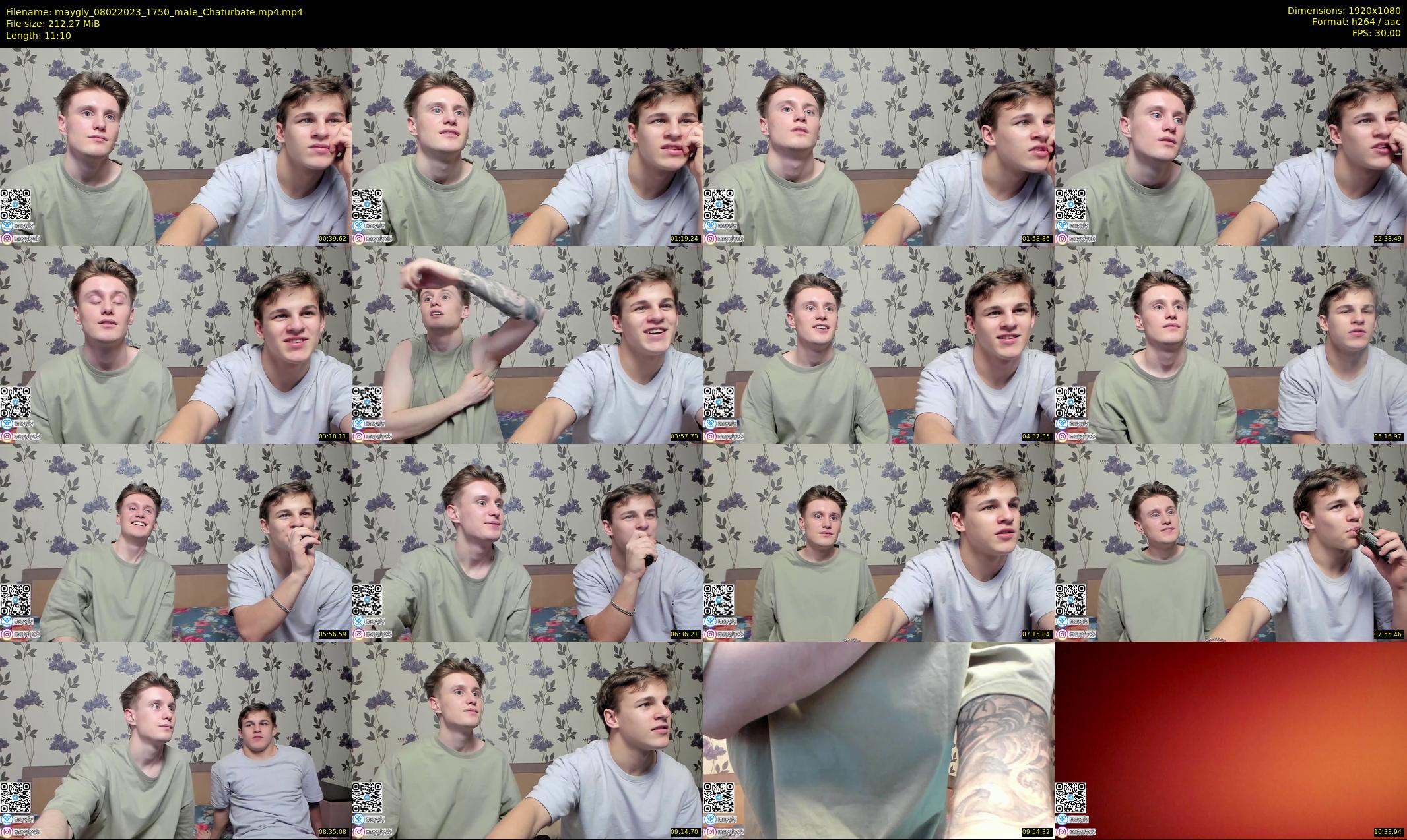 maygly — 12 minute Chaturbate male cam show recording, 1080p, Feb 8, 2023