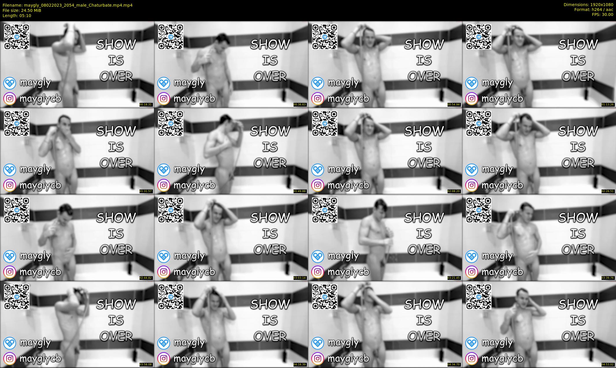 maygly — 6 minute Chaturbate male cam show recording, 1080p, Feb 8, 2023