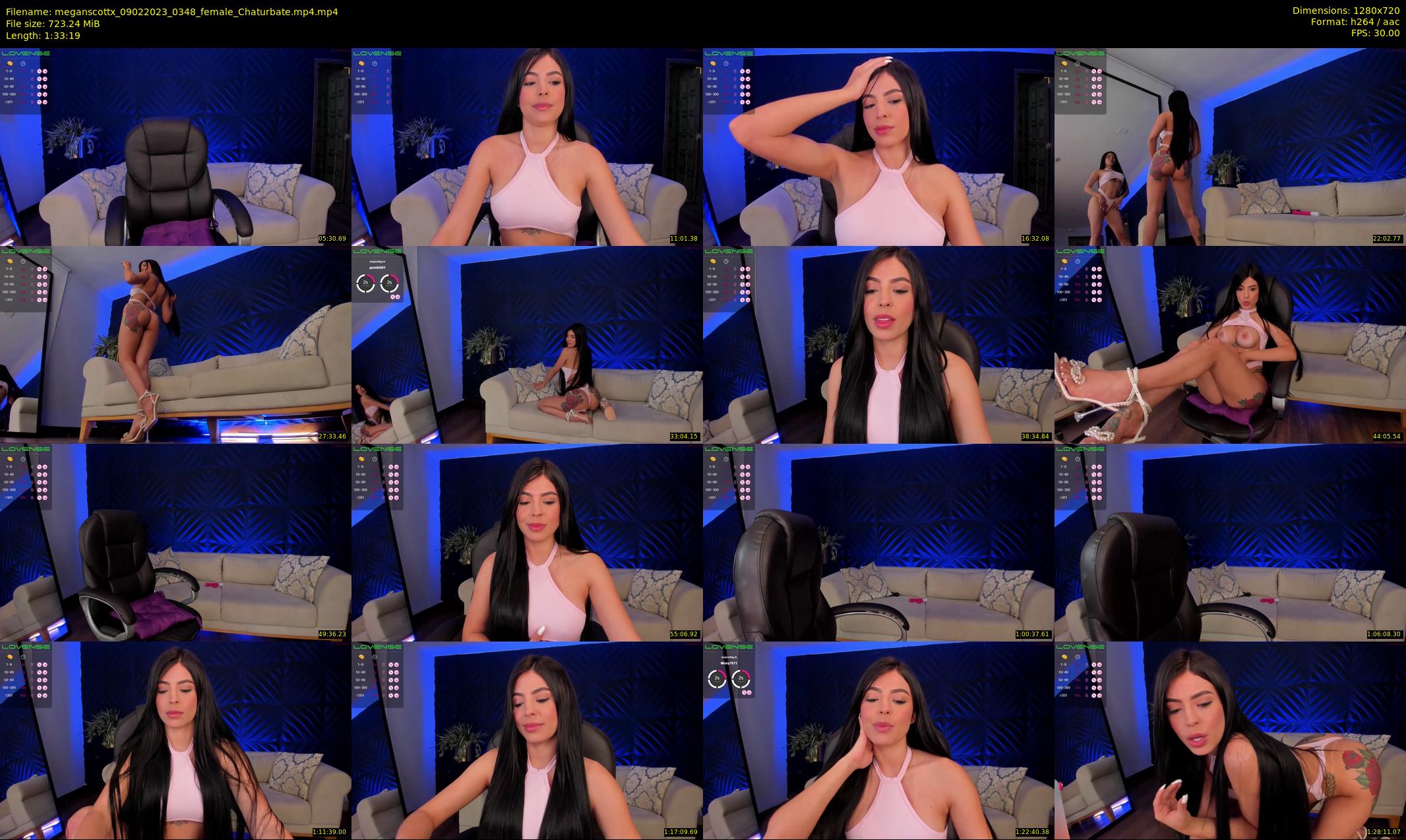 meganscottx — 94 minute Chaturbate female cam show recording, 720p, Feb 9, 2023