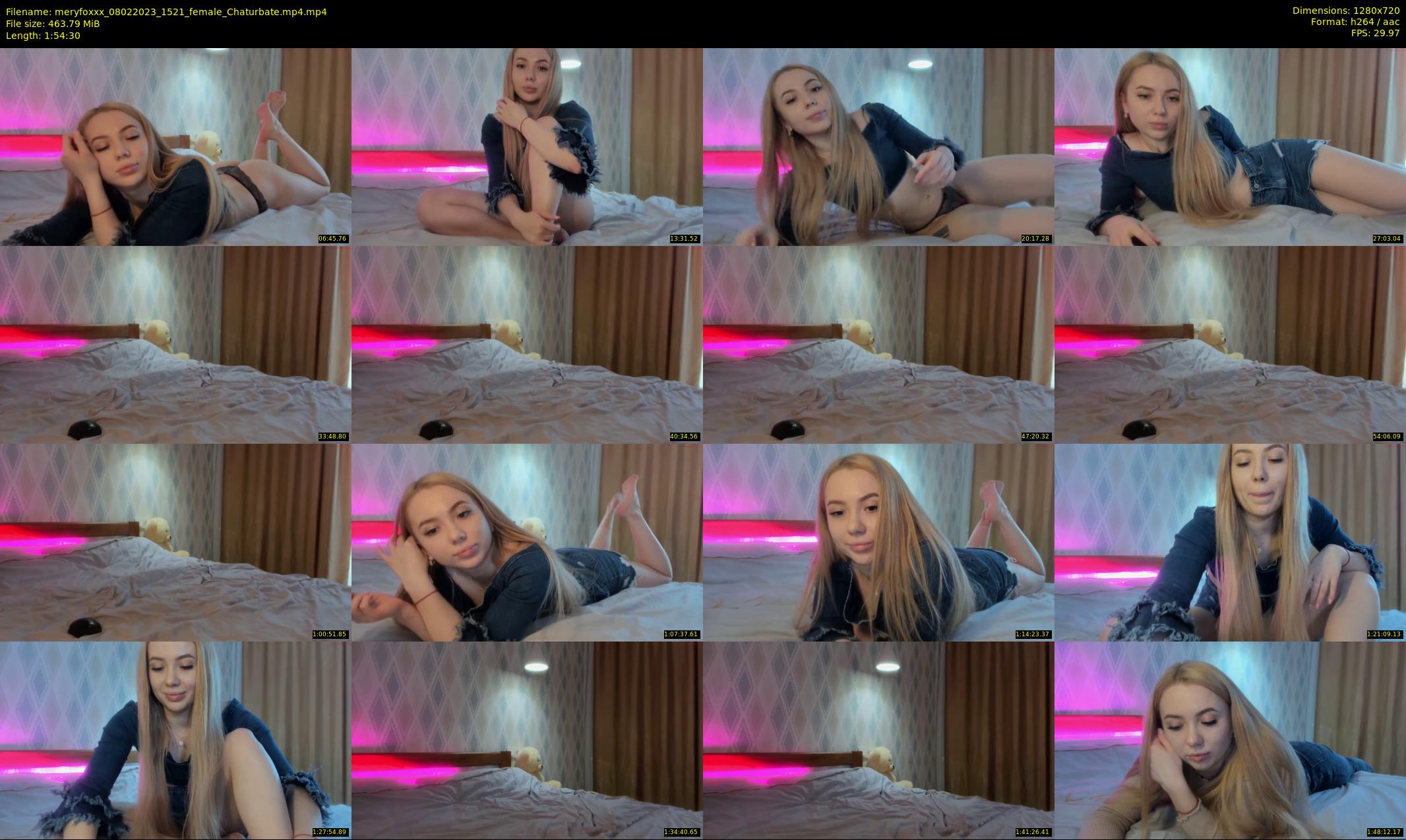 meryfoxxx — 115 minute Chaturbate female cam show recording, 720p, Feb 8, 2023