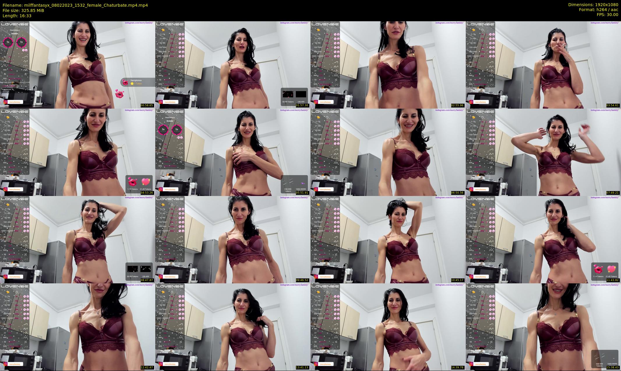 milffantasyx — 17 minute Chaturbate female cam show recording, 1080p, Feb 8, 2023