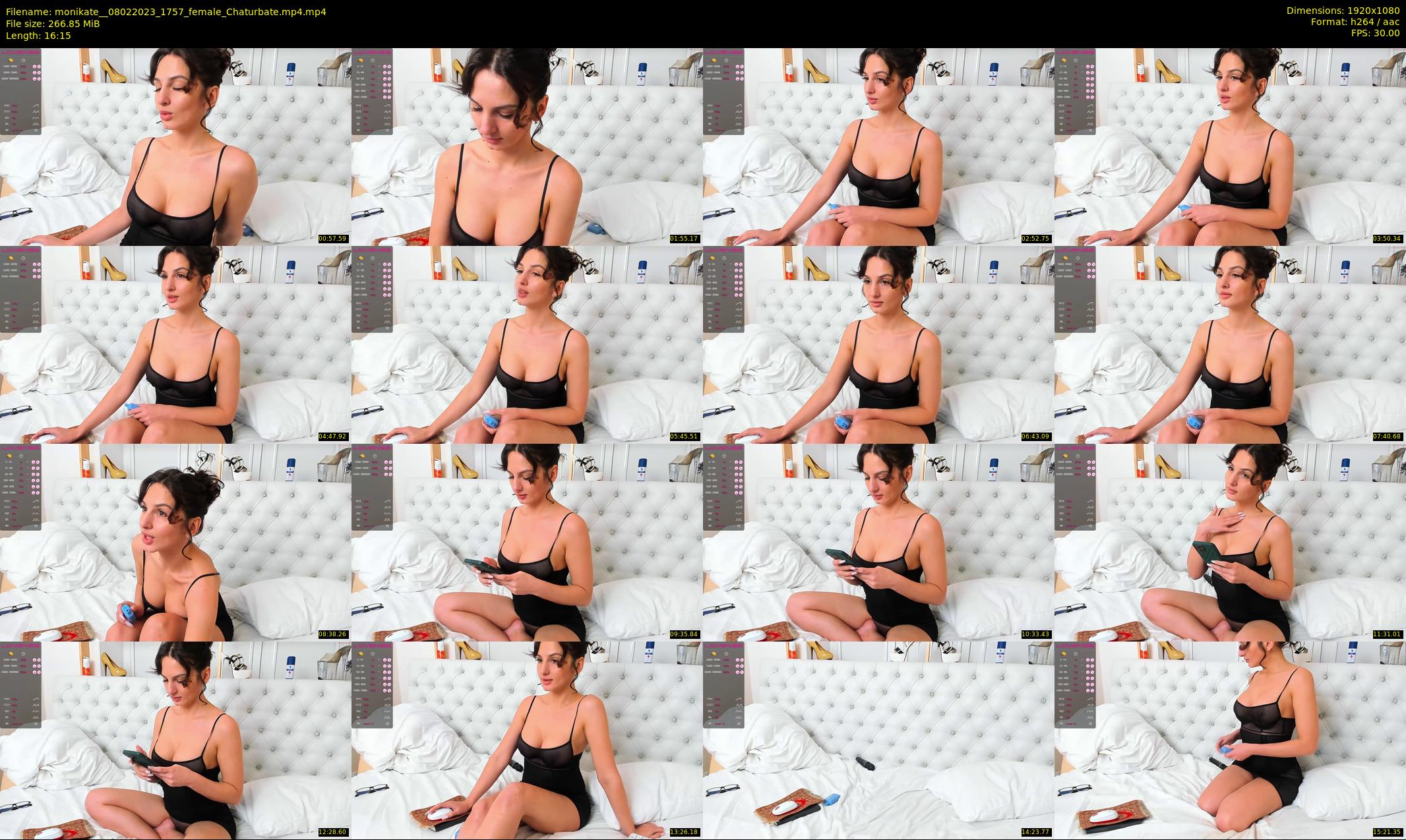 monikate_ — 17 minute Chaturbate couple cam show recording, 1080p, Feb 8, 2023