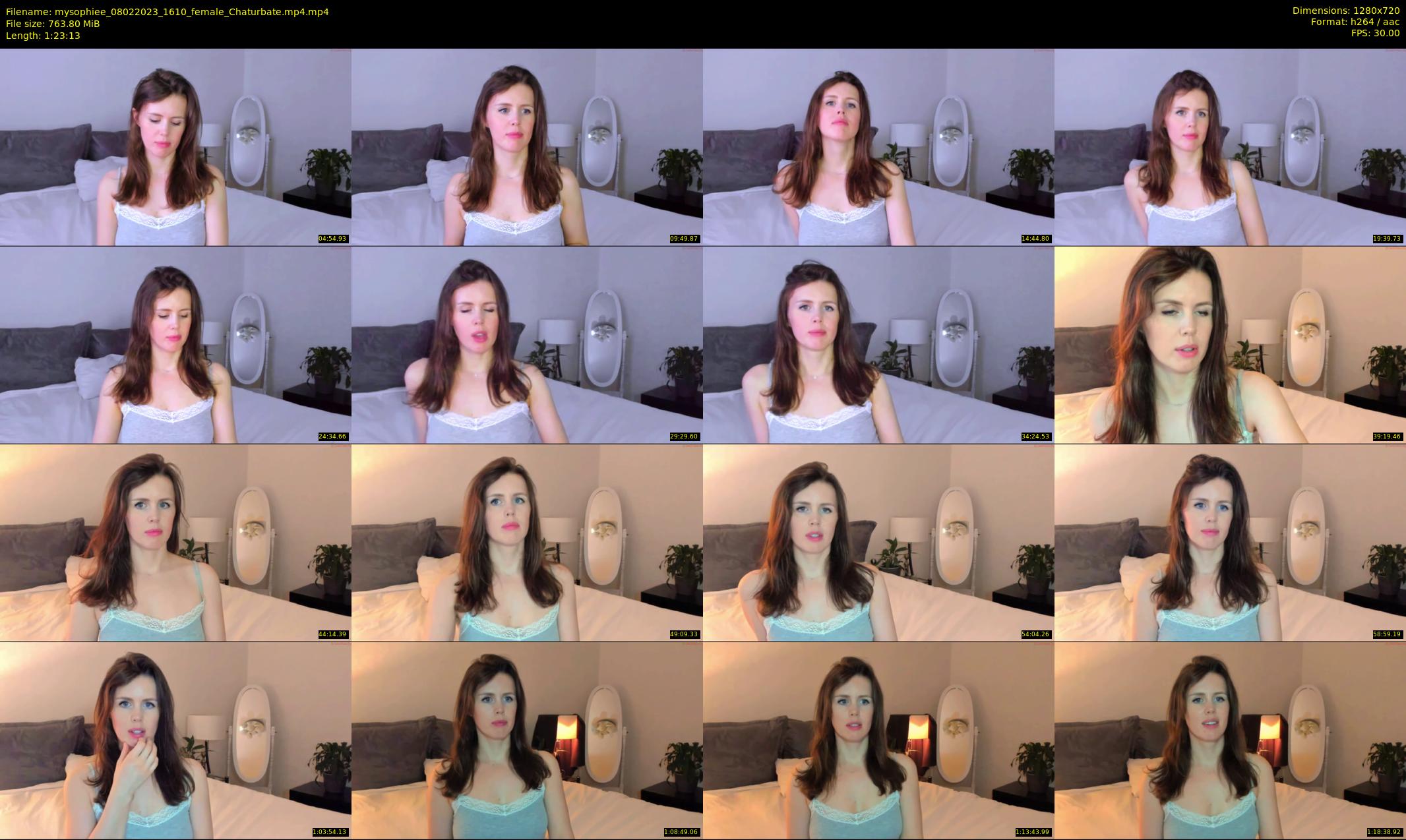 mysophiee — 84 minute Chaturbate female cam show recording, 720p, Feb 8, 2023