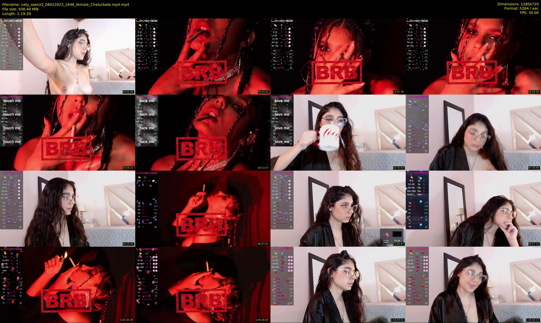 naty_saenz3 — 80 minute Chaturbate female cam show recording, 720p, Feb 8, 2023