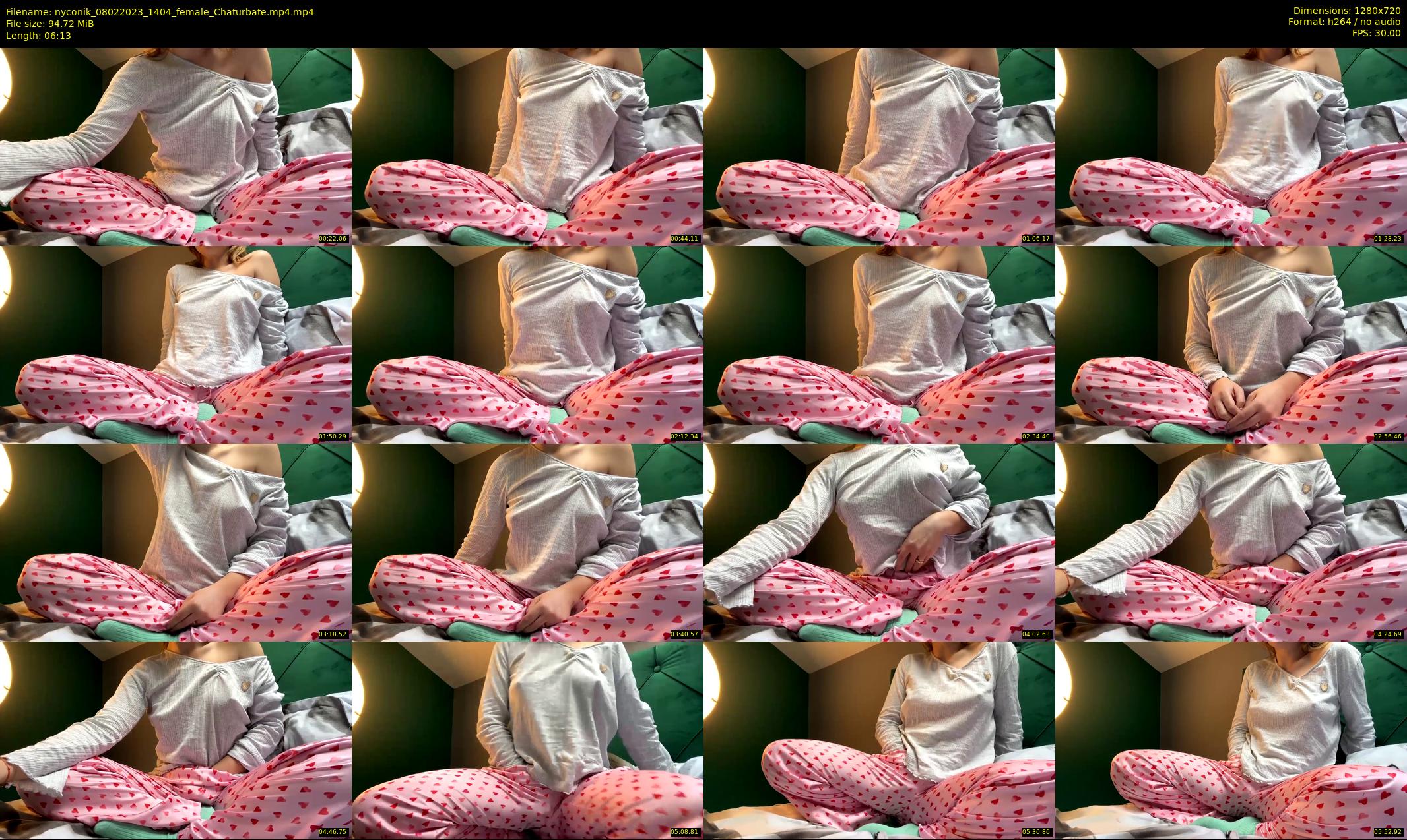 nyconik — 7 minute Chaturbate female cam show recording, 720p, Feb 8, 2023