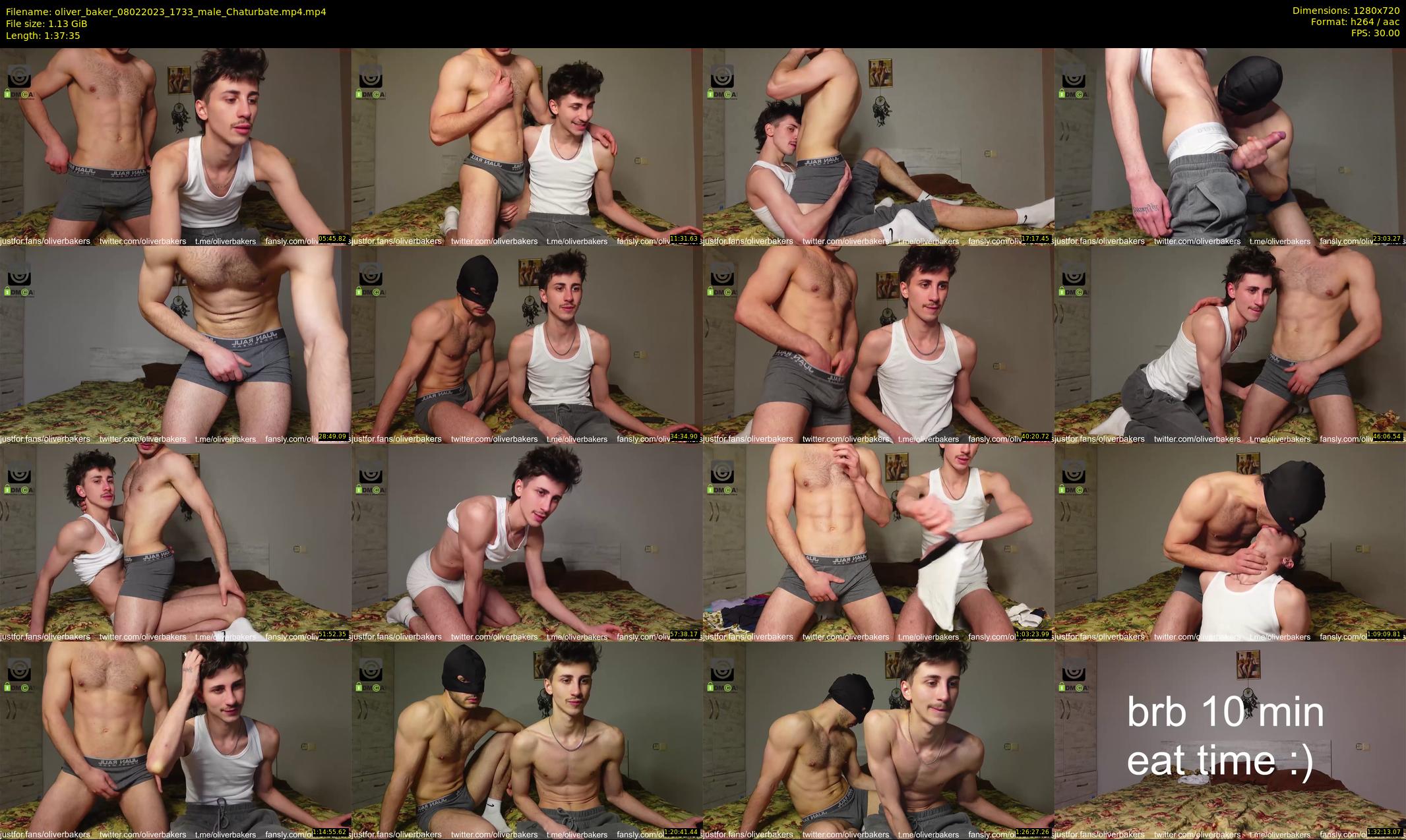 oliver_baker — 98 minute Chaturbate male cam show recording, 720p, Feb 8, 2023