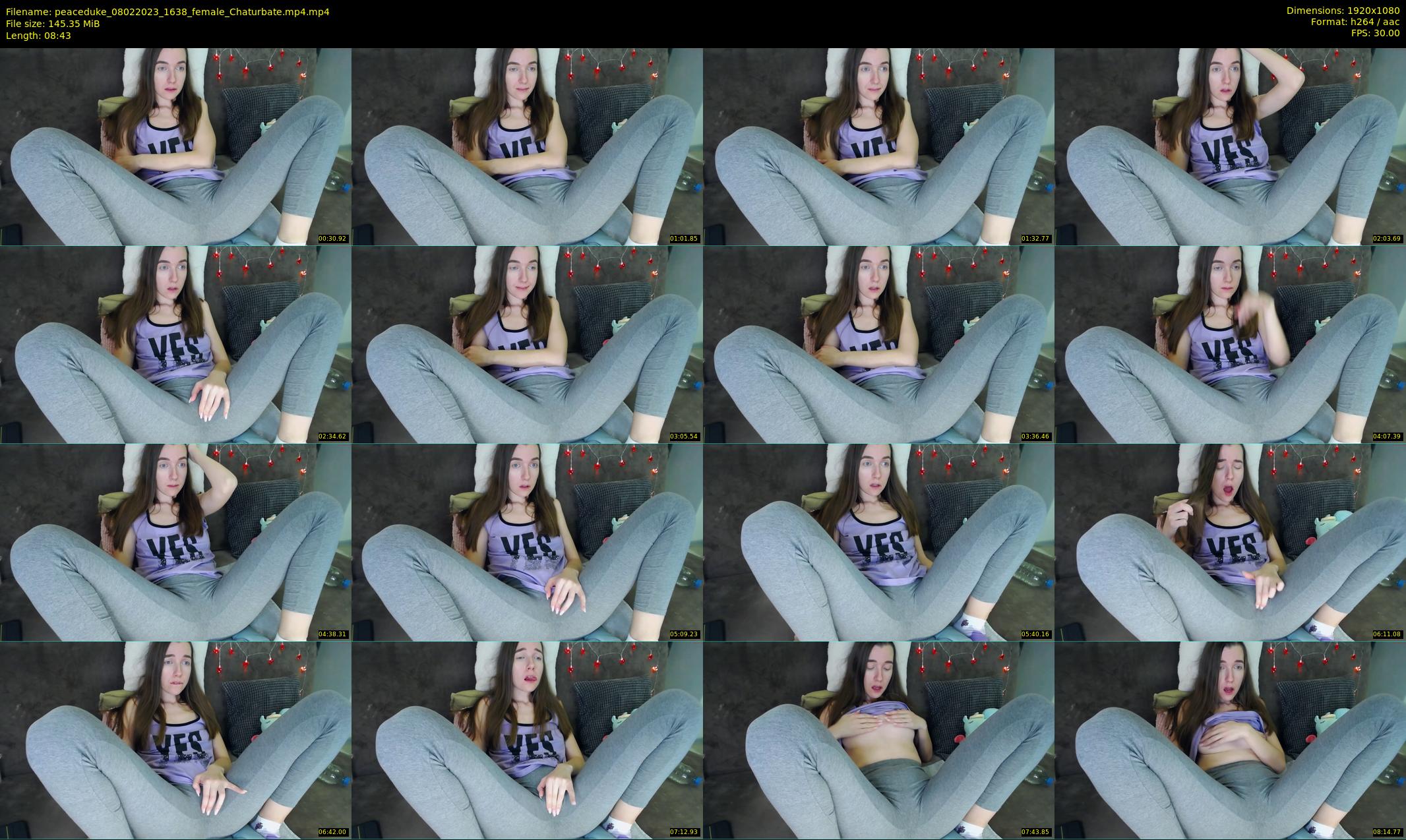 peaceduke — 9 minute Chaturbate female cam show recording, 1080p, Feb 8, 2023