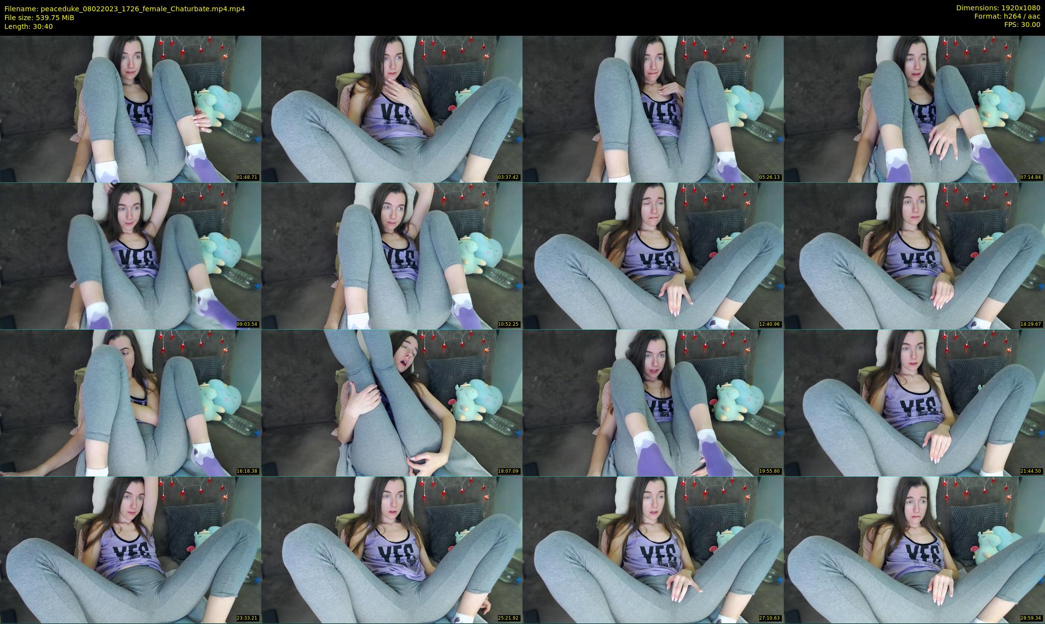 peaceduke — 31 minute Chaturbate female cam show recording, 1080p, Feb 8, 2023