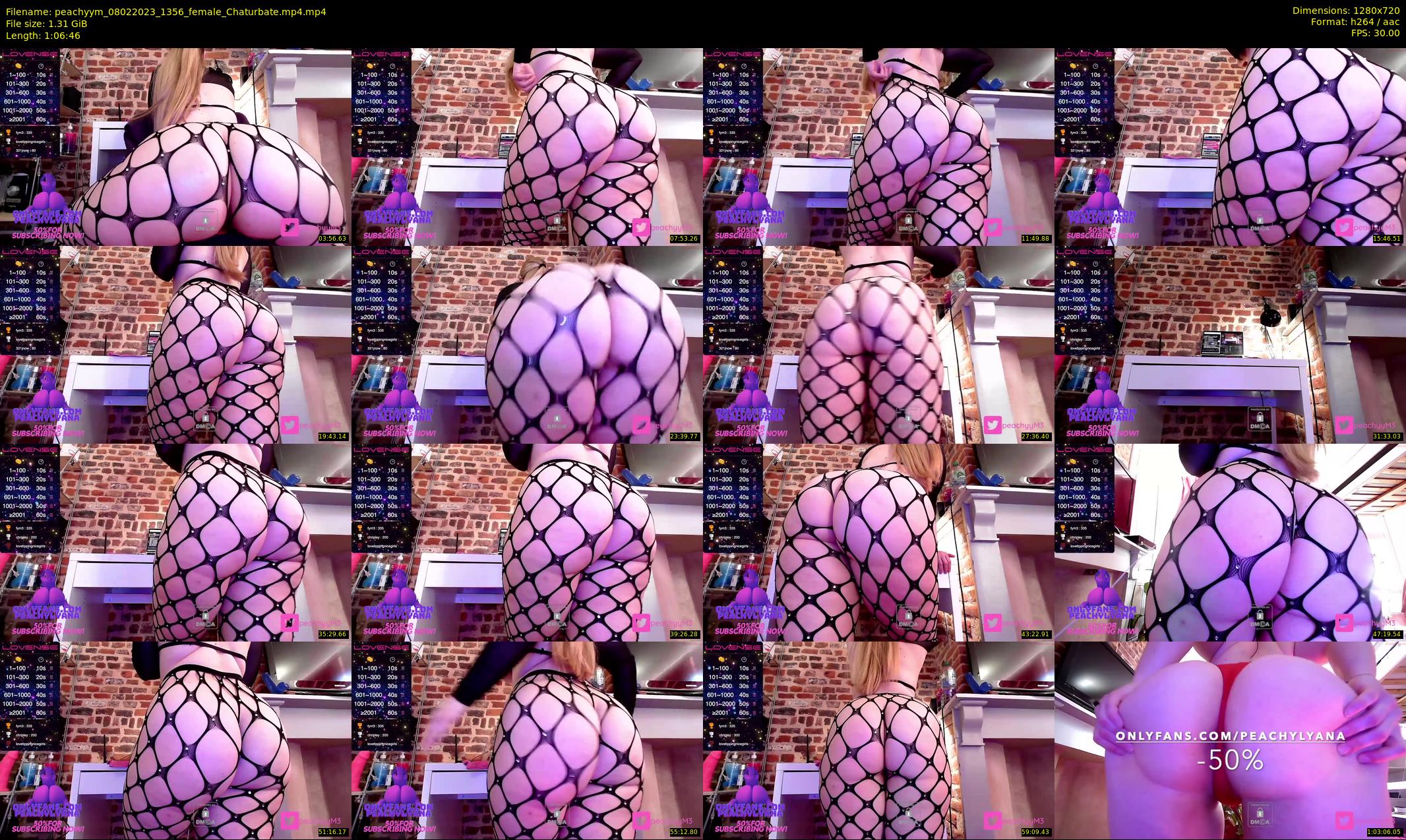 peachyym — 67 minute Chaturbate female cam show recording, 720p, Feb 8, 2023